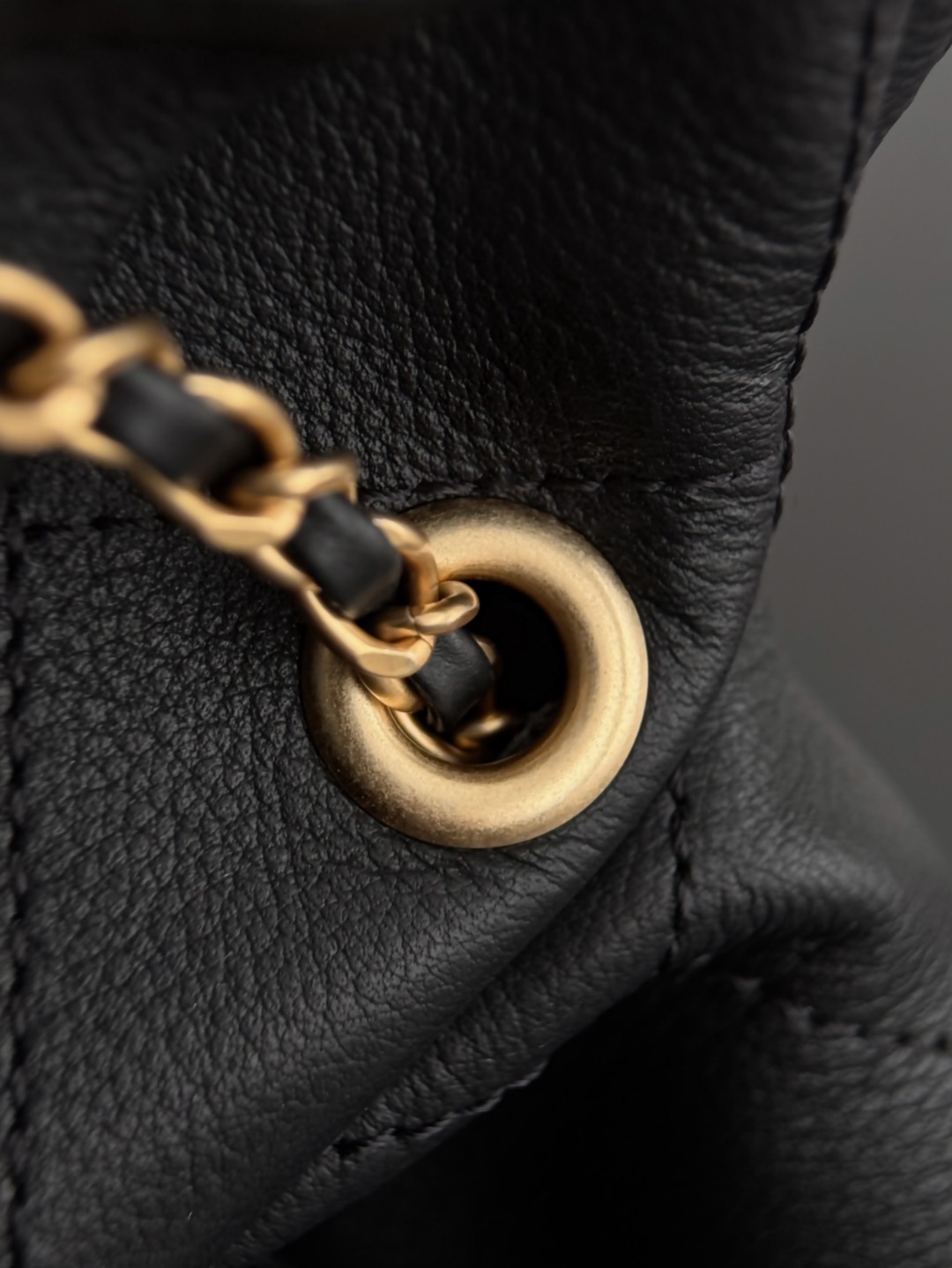 Chan26C drawstring maxi bag