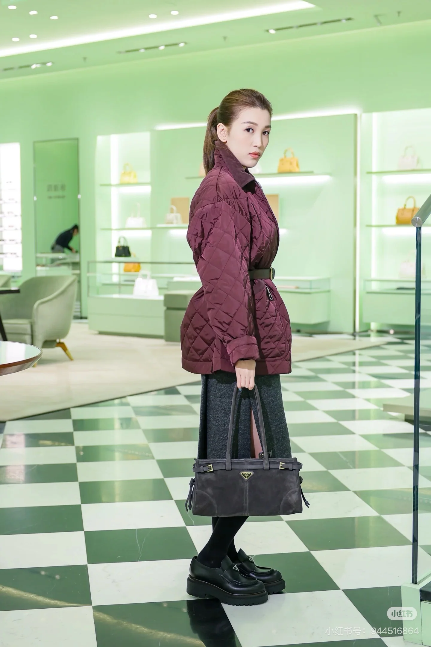 Prad 25fw padded jacket