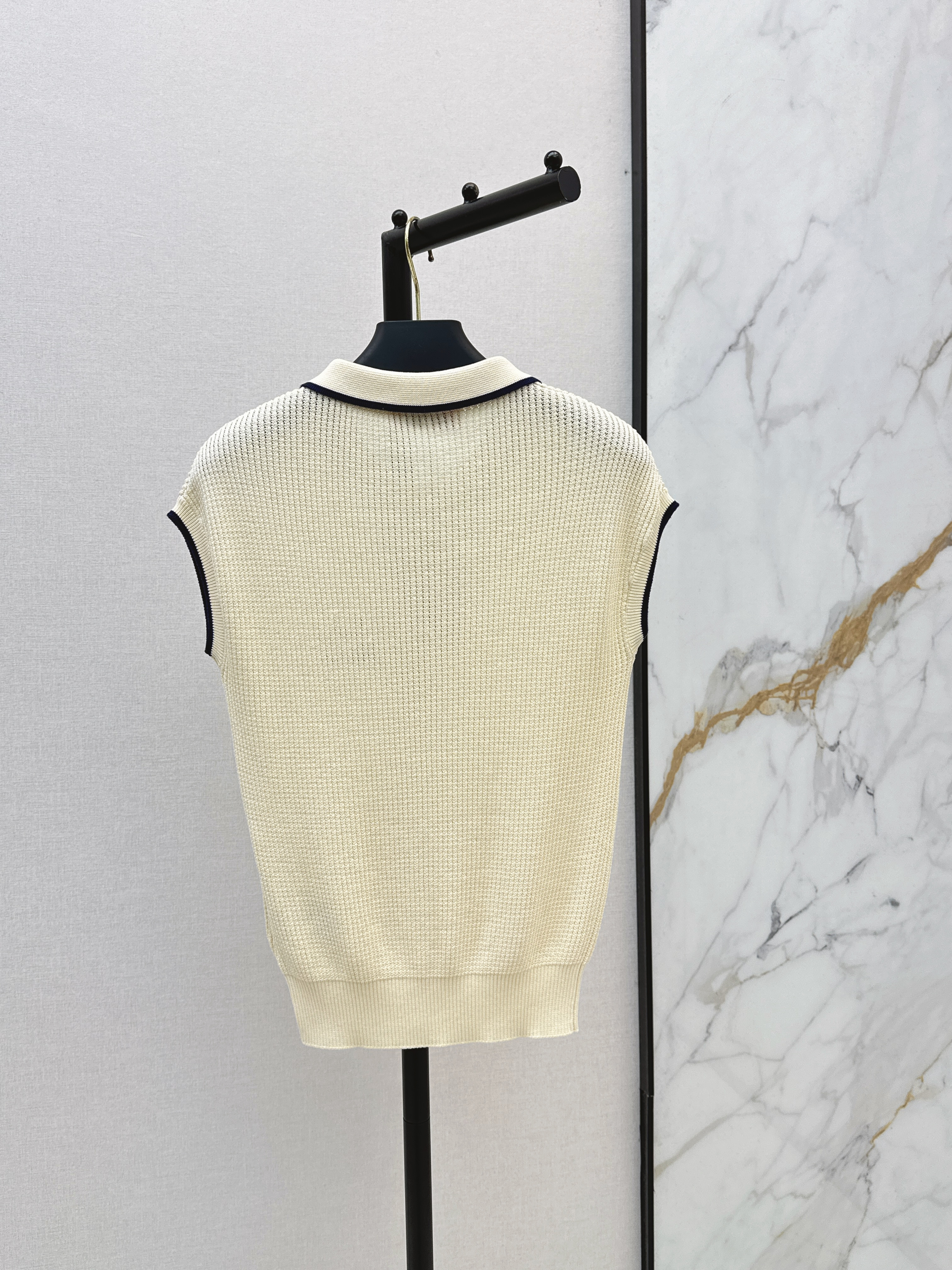 Valen 26ss bow knit vest
