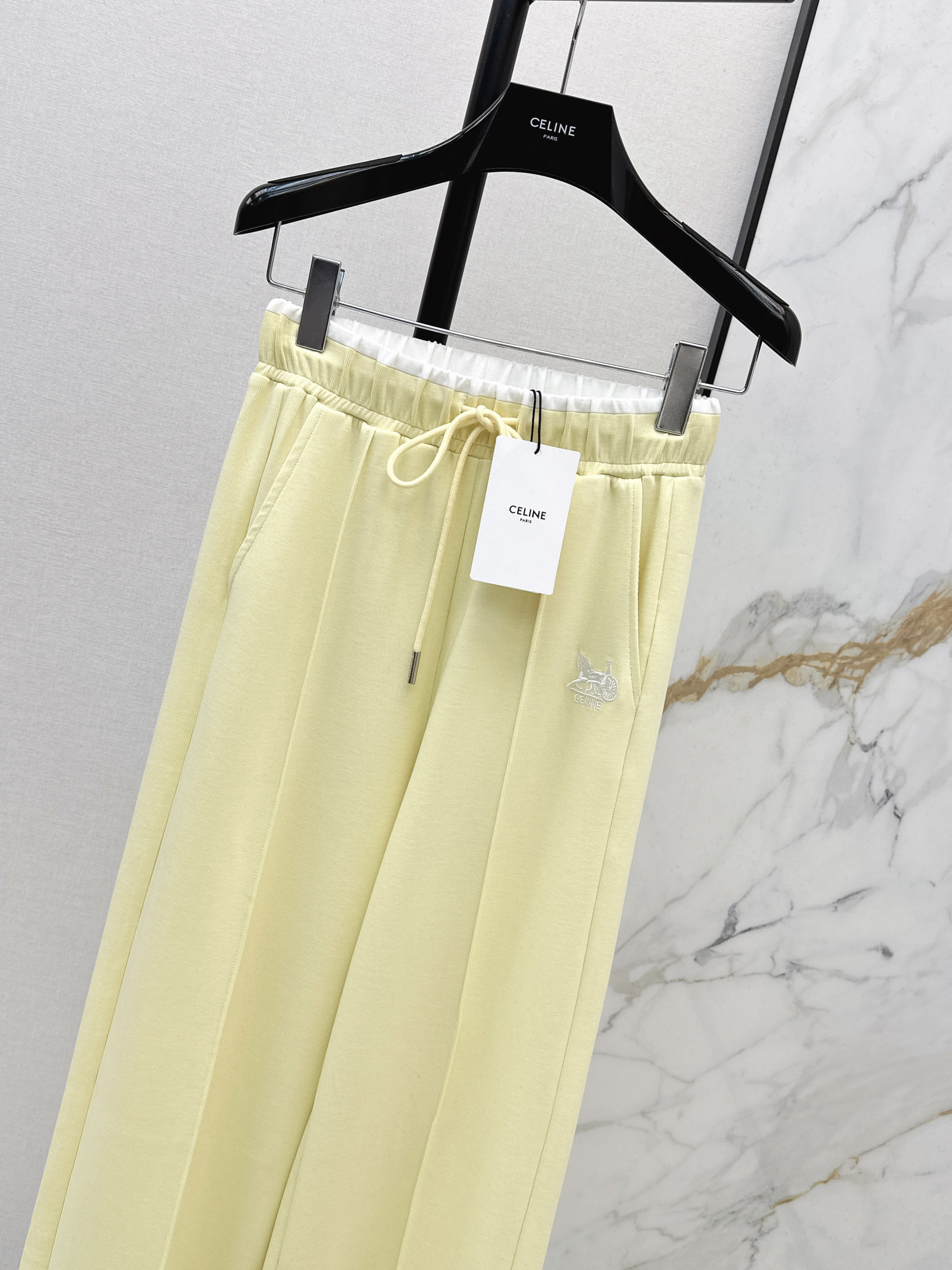 Celi 26ss embroidery pants