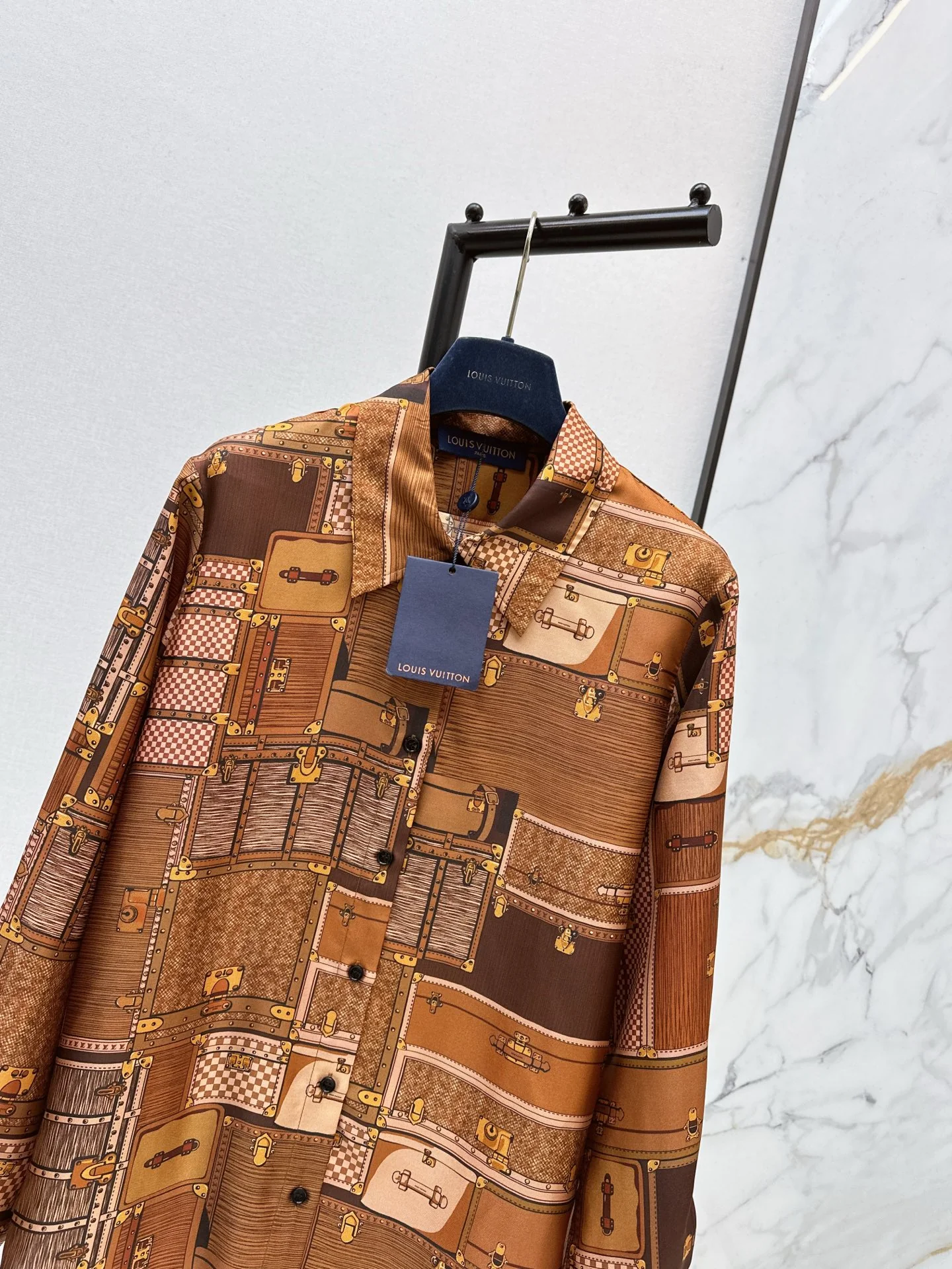 Louis 26ss print shirts