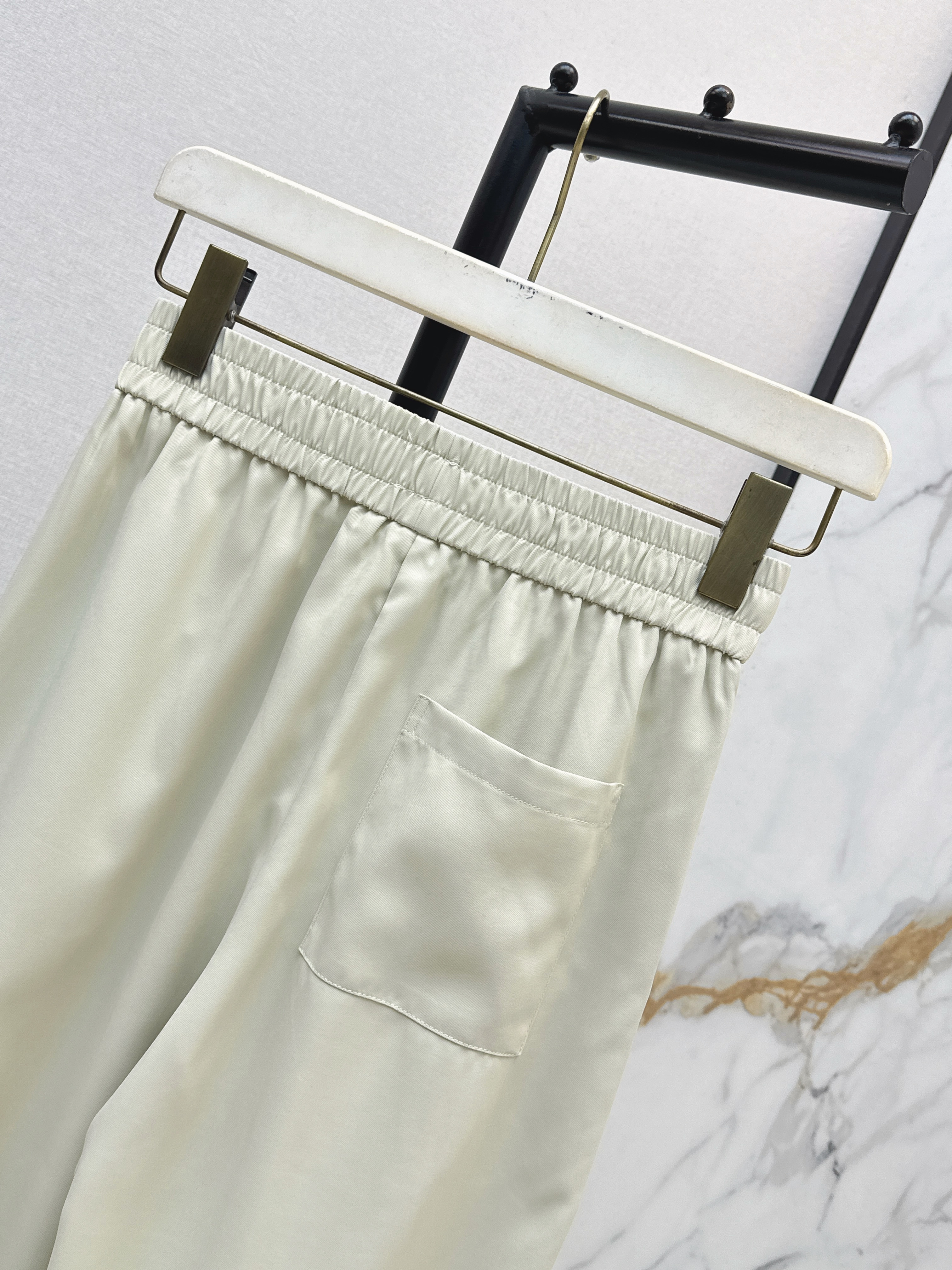 Loe 26ss straight-leg pants