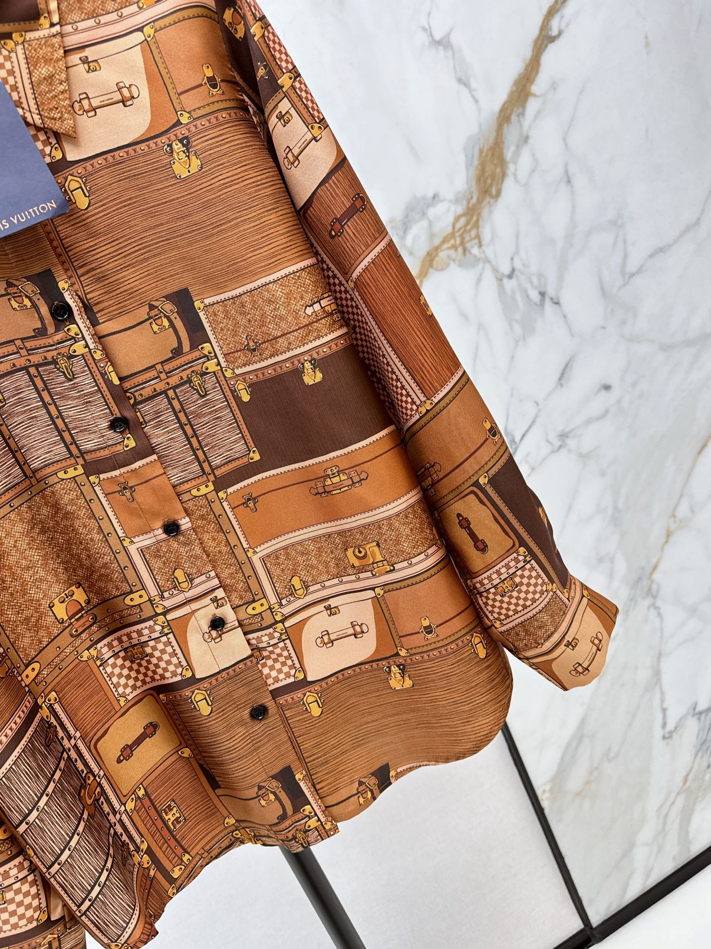 Louis 26ss print shirts