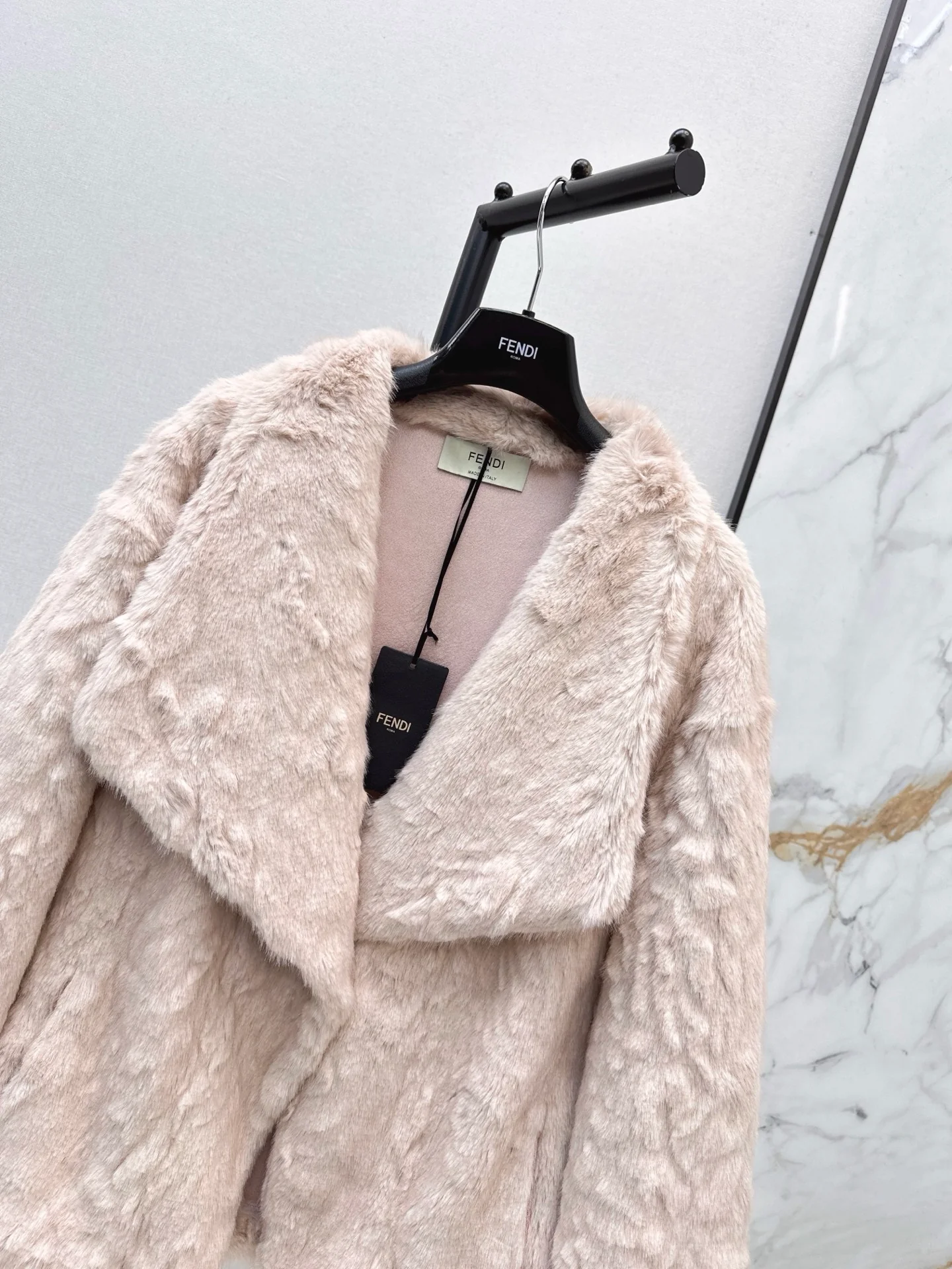 Fend 25fw fur fleece jacket