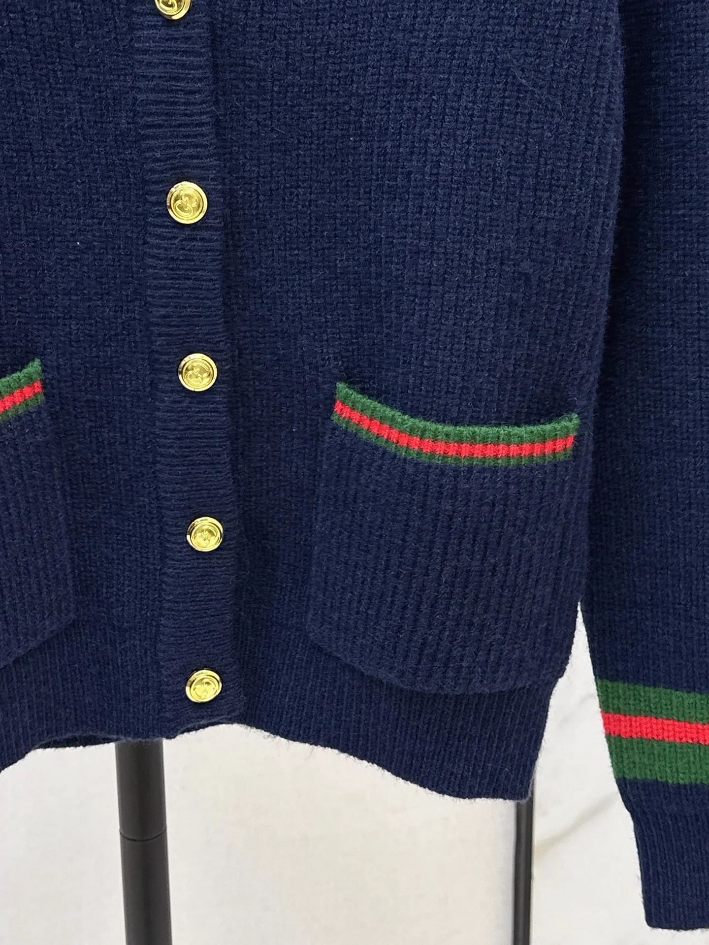 Gucc 25fw jacquard knit cardigan