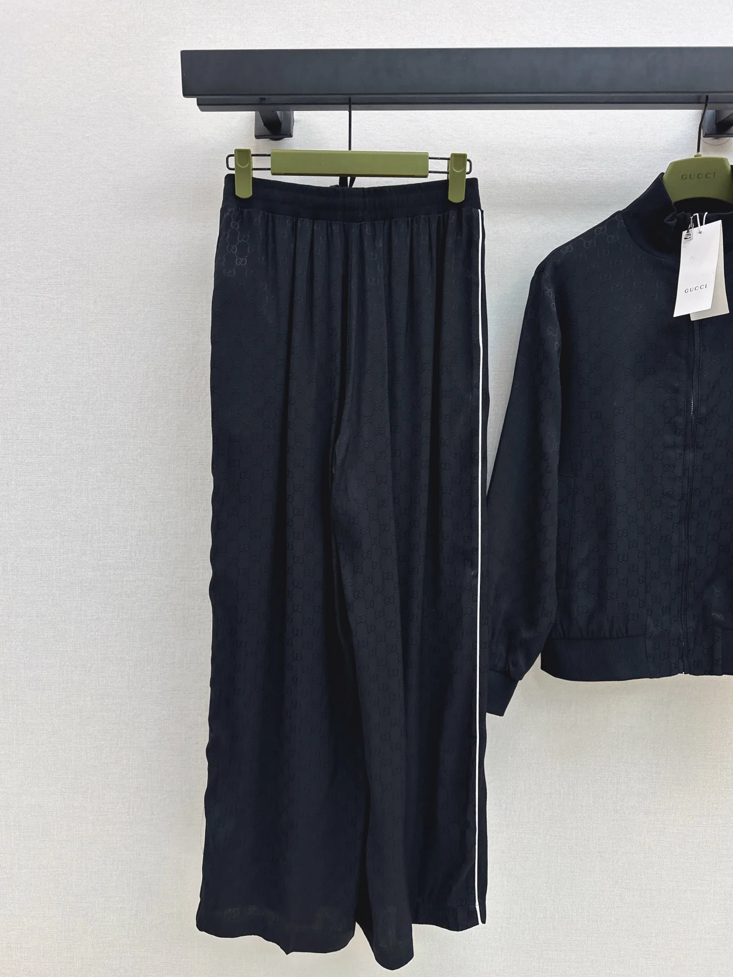 Gucc 25fw jacquard jacket pants set