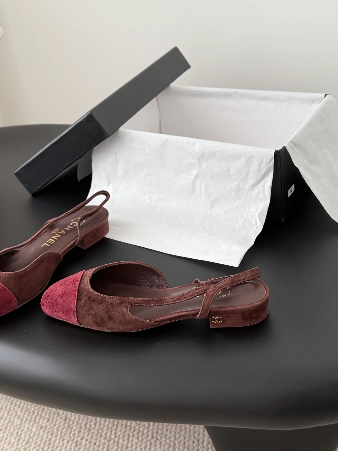Chan 25fw slingback sandals