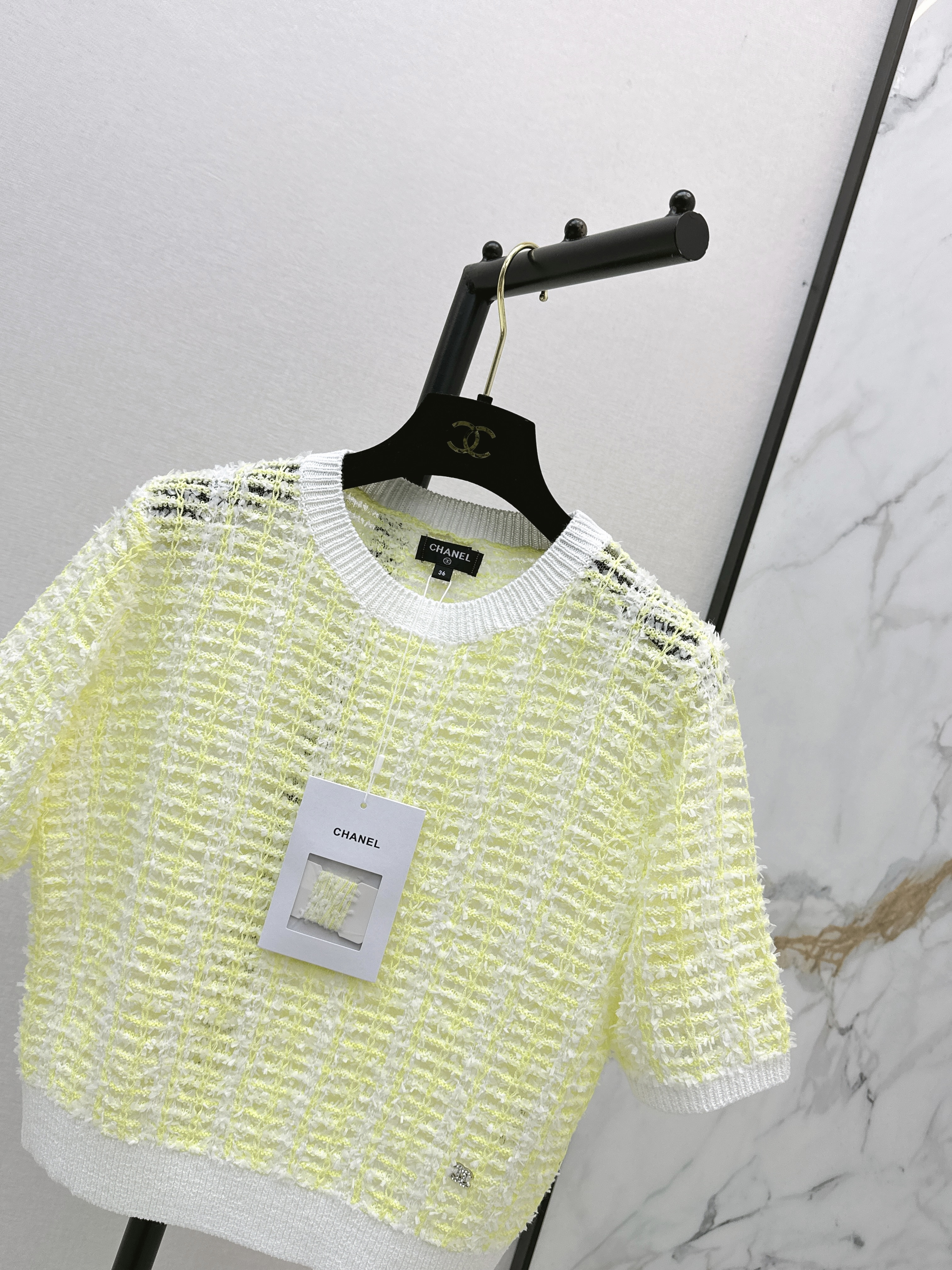 Chan 26ss knit top