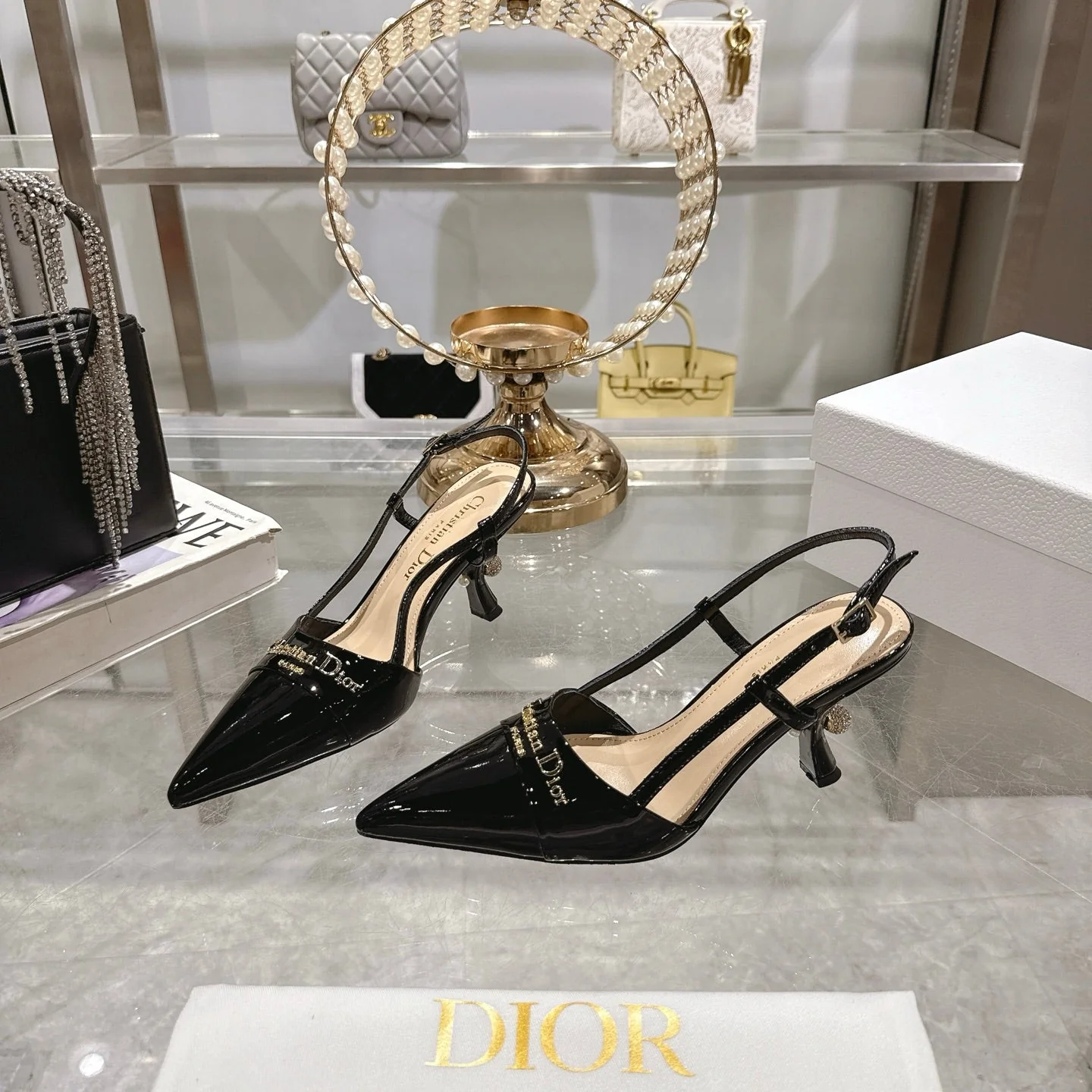 CD 25ss slingback pump