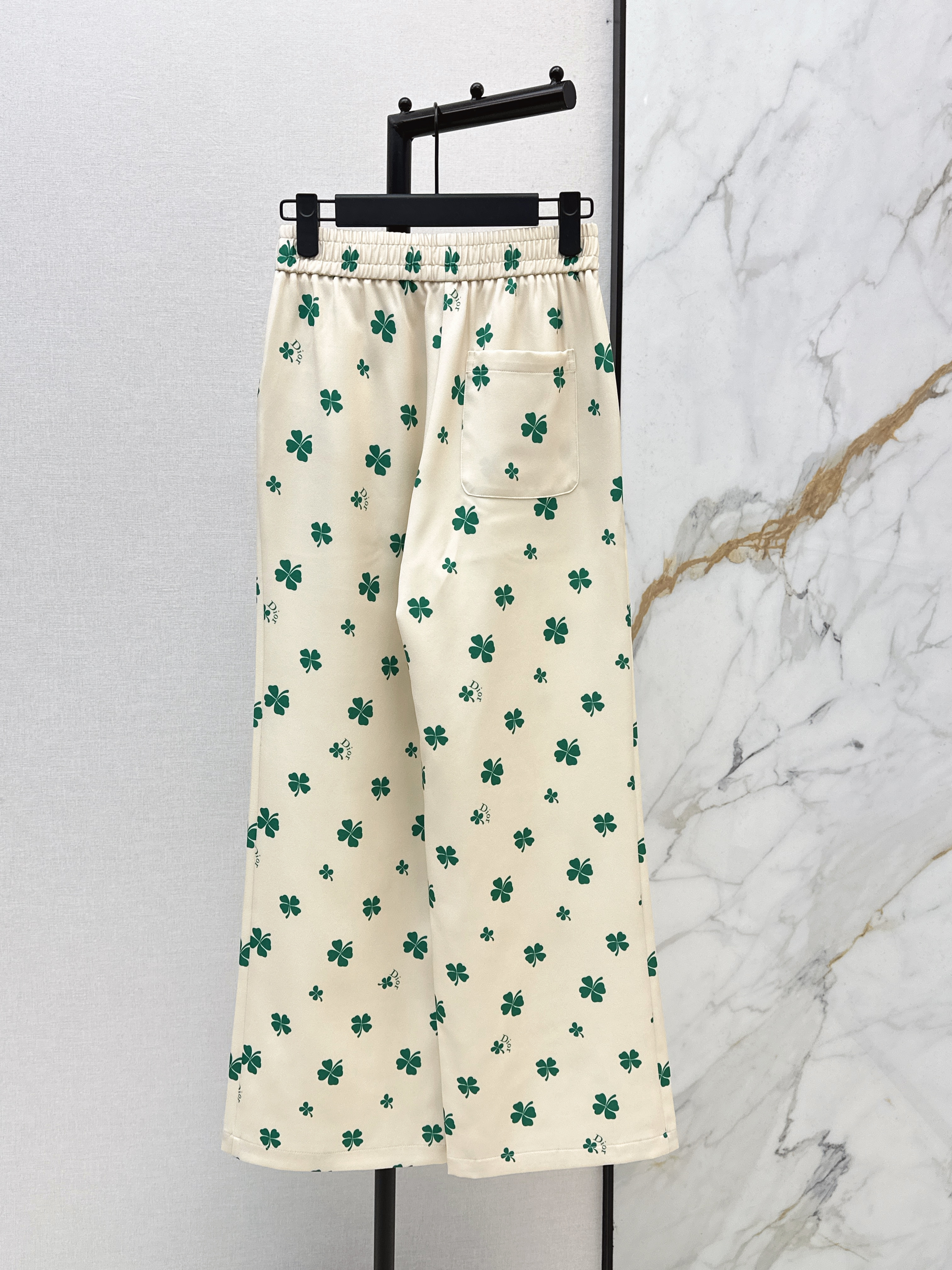 CD 26ss print straight pants