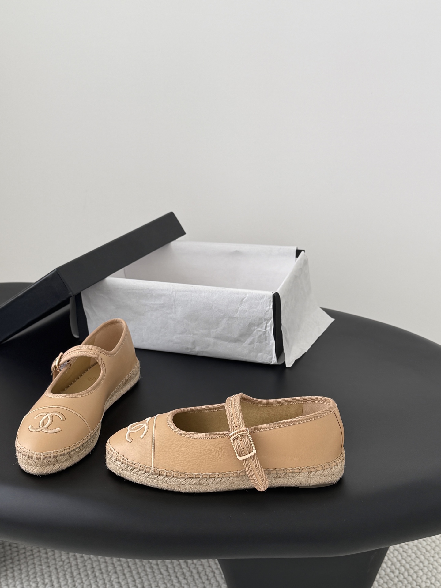Chan 26ss mary jeans flats