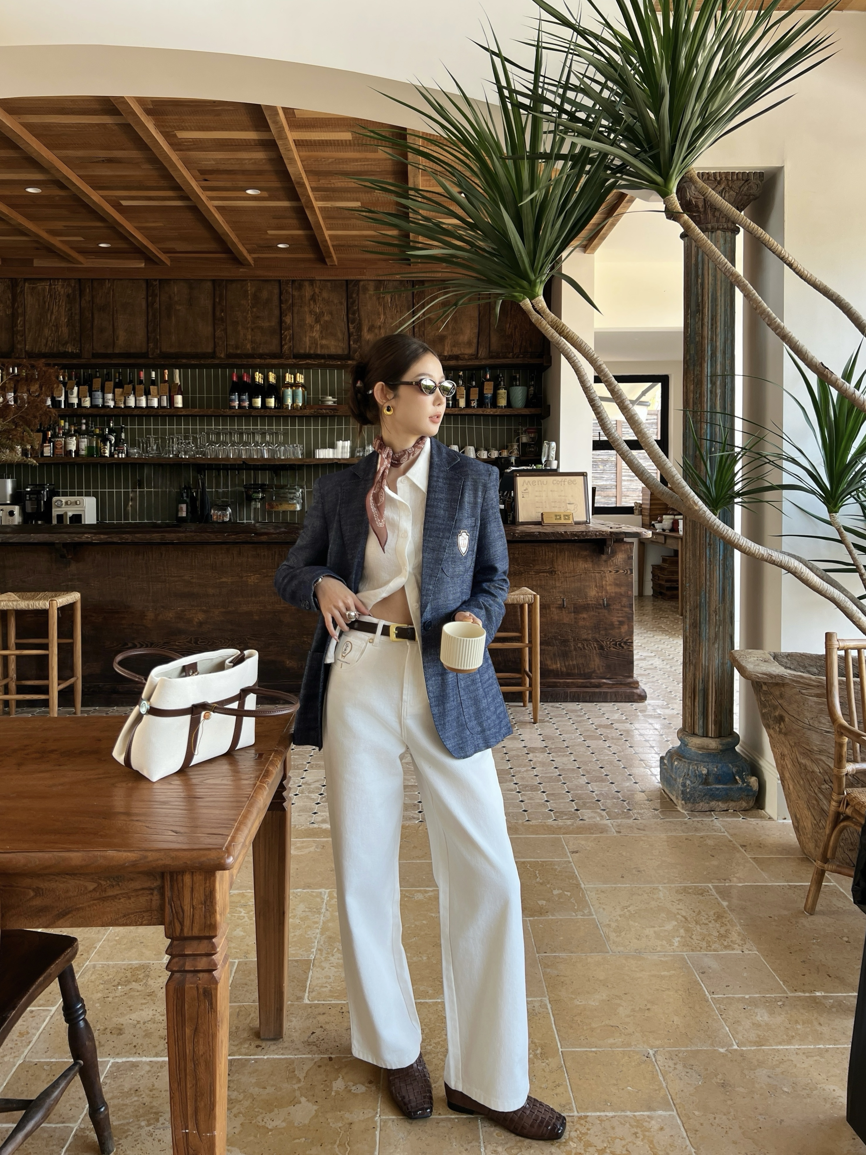 Brun 26ss straight jeans