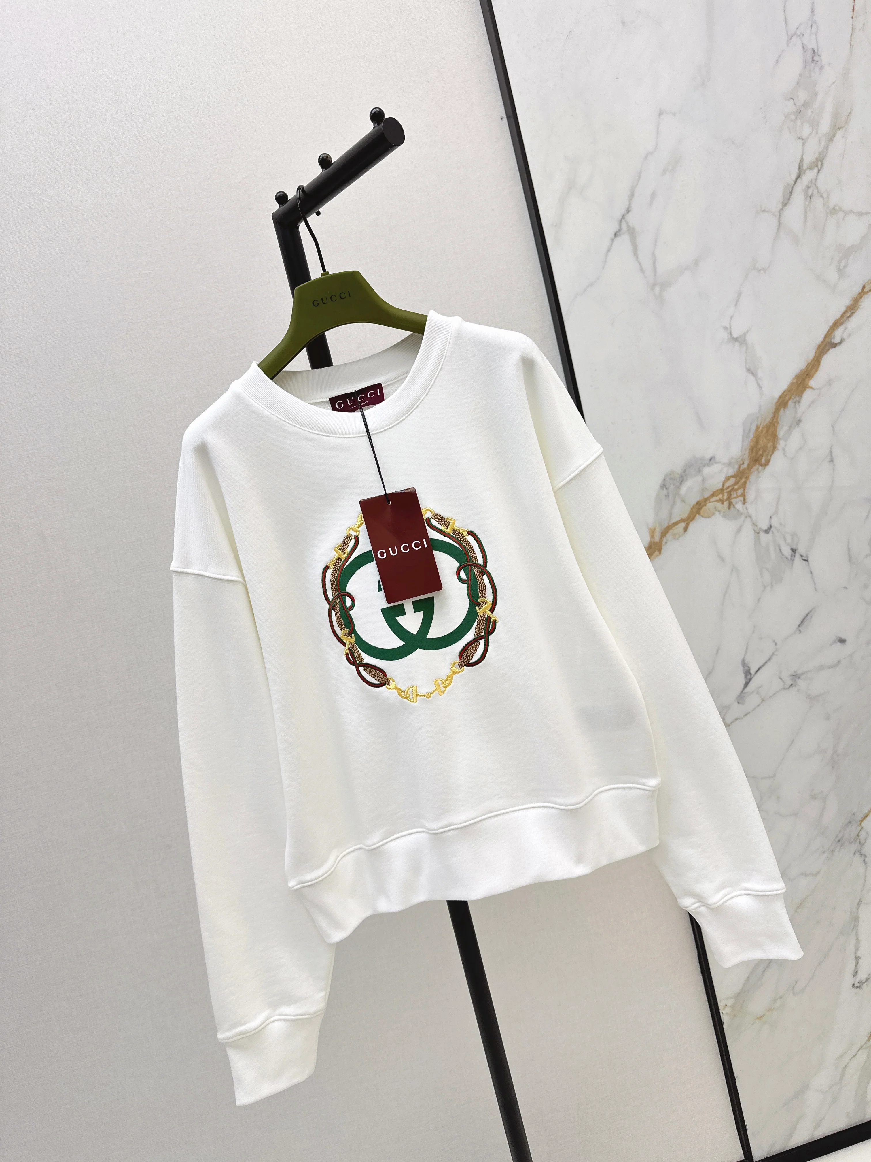 Gucc 26ss print sweatshirts