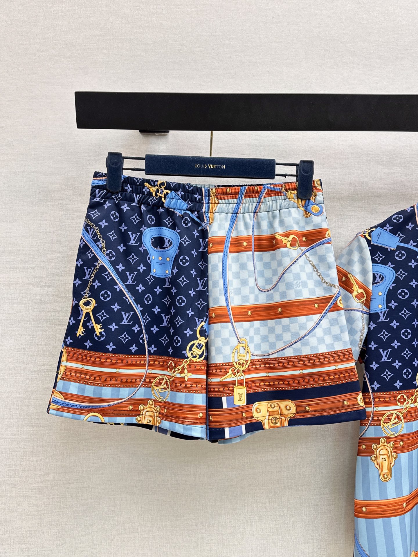 Loui 26ss print monogram suit