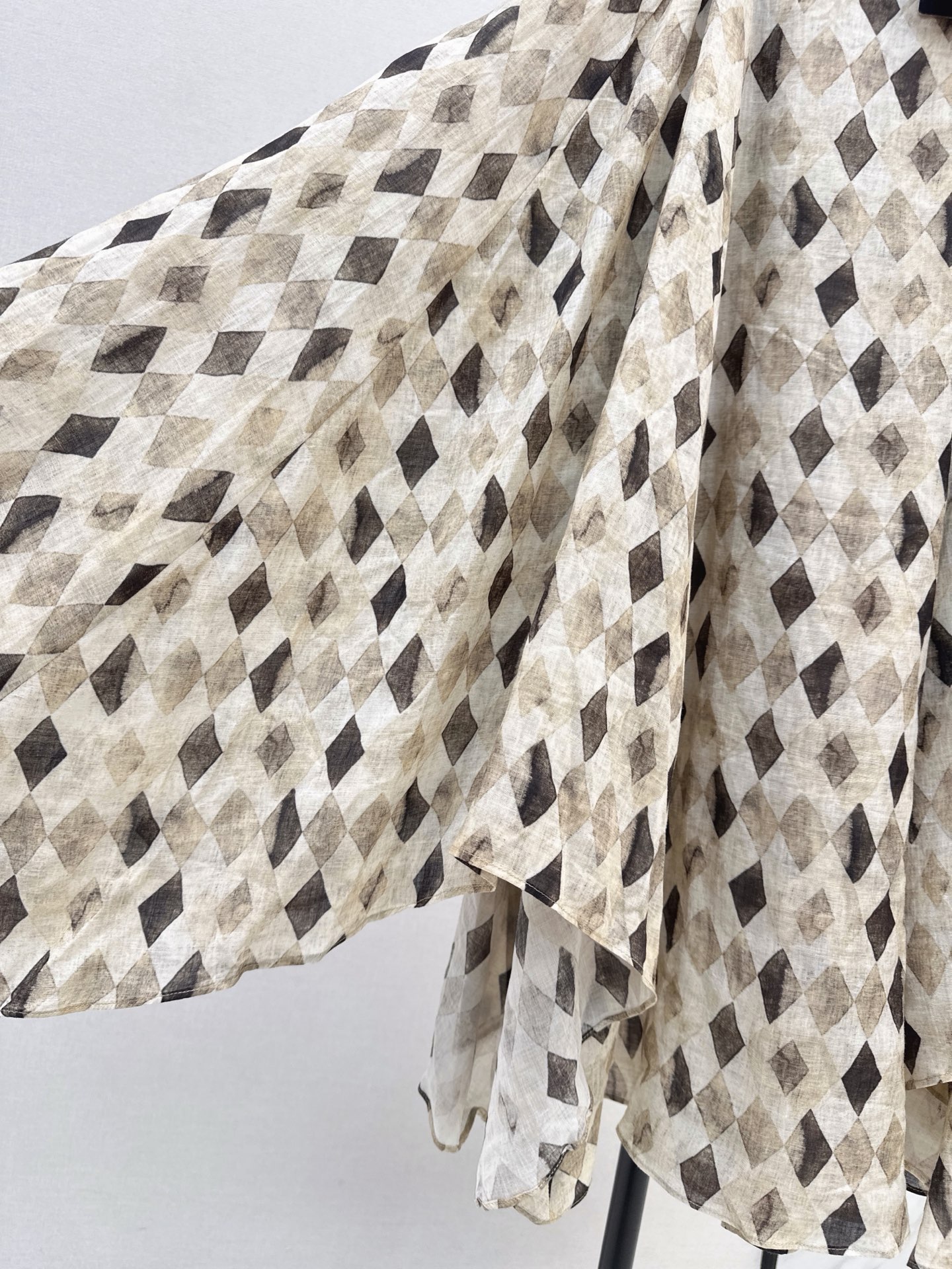 Ralp 26ss check print skirt