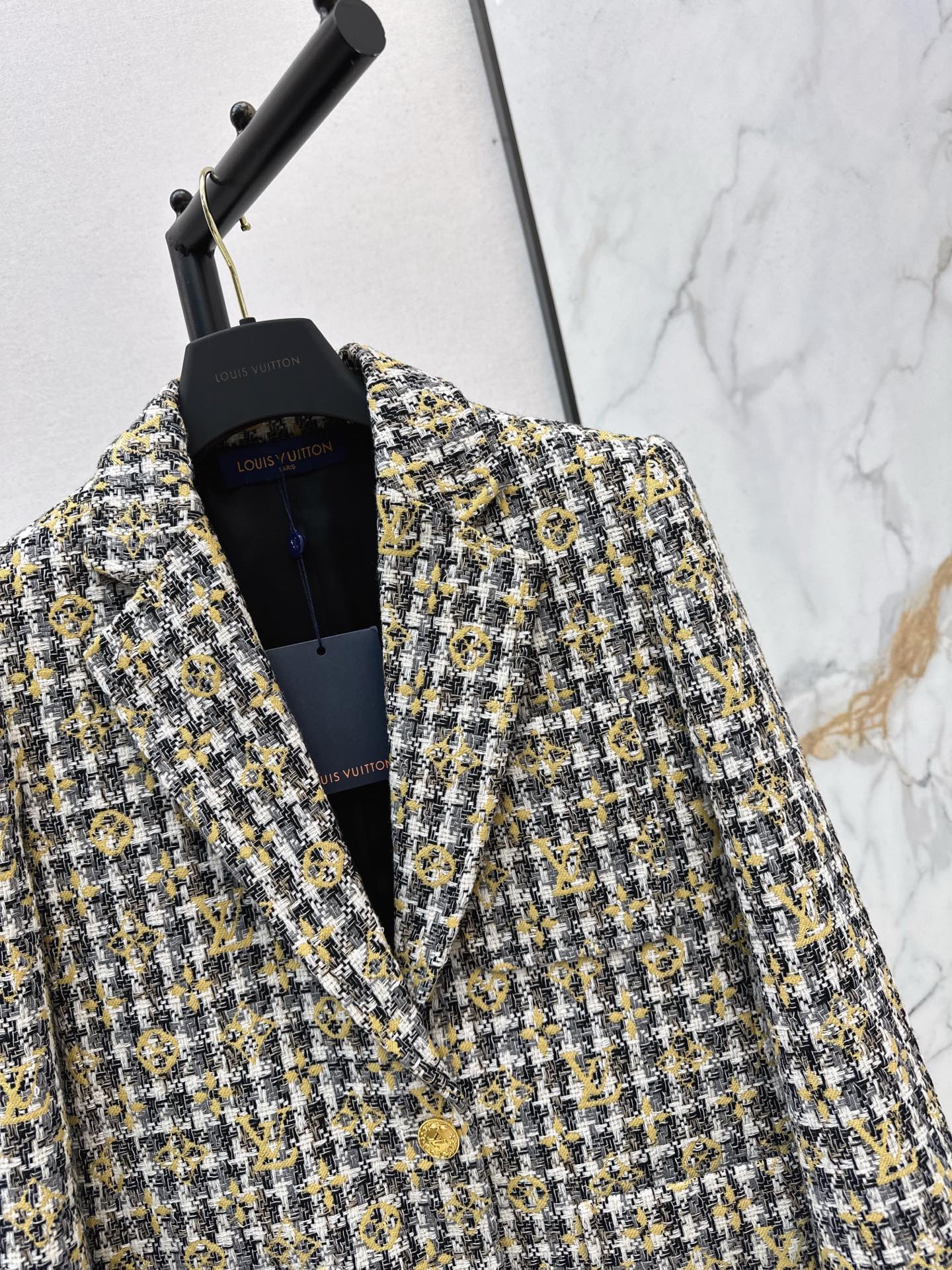 Louis 26ss woven blazer