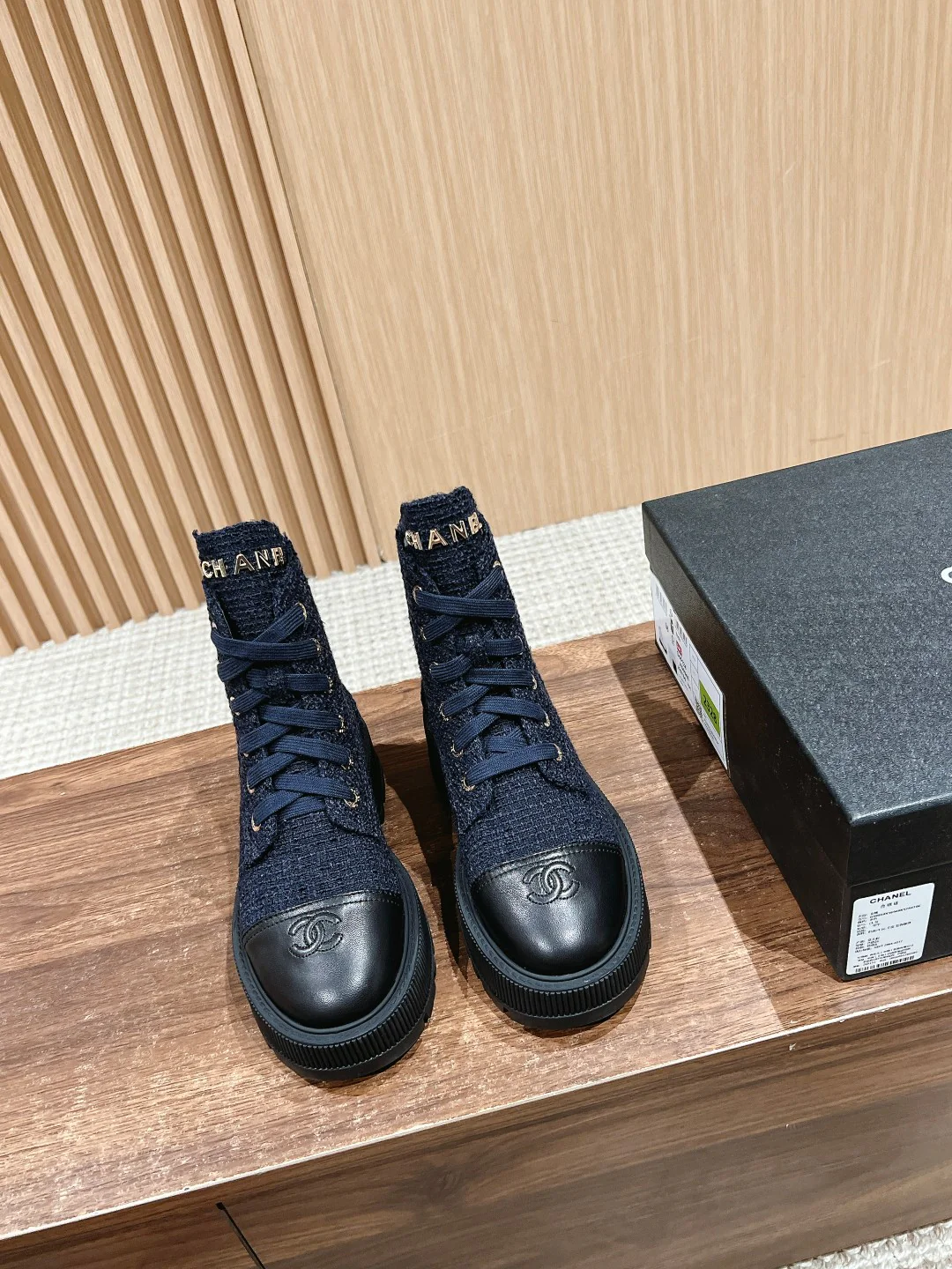 Chan 25fw ankle boots