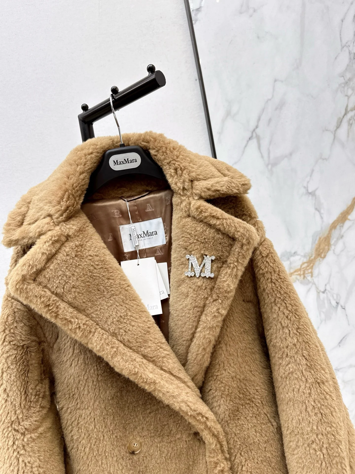 Max 26ss camel wool jacket