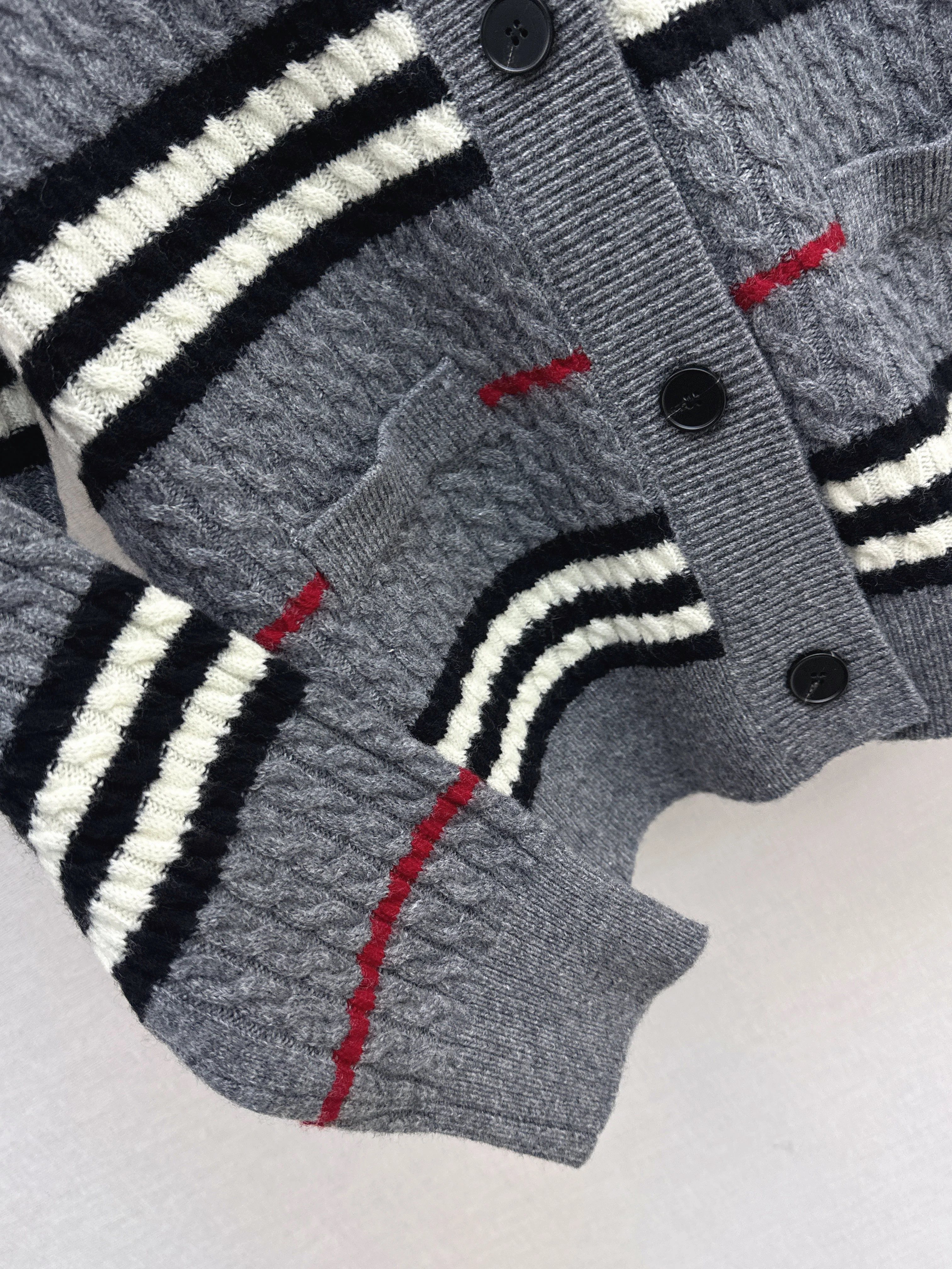 Ralp 26ss stripe cardigan