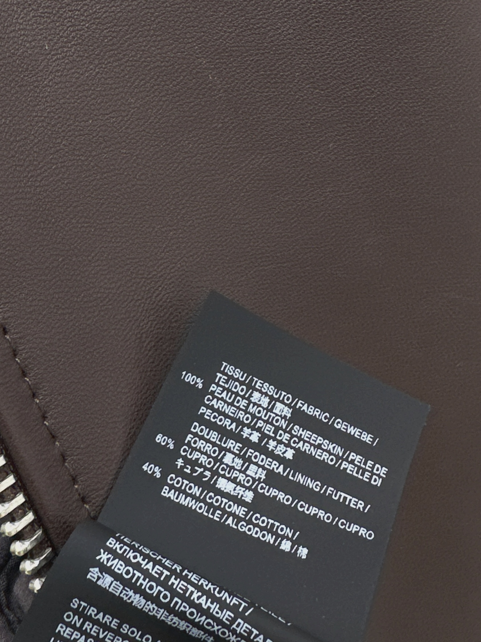 Celi 26ss leather jacket