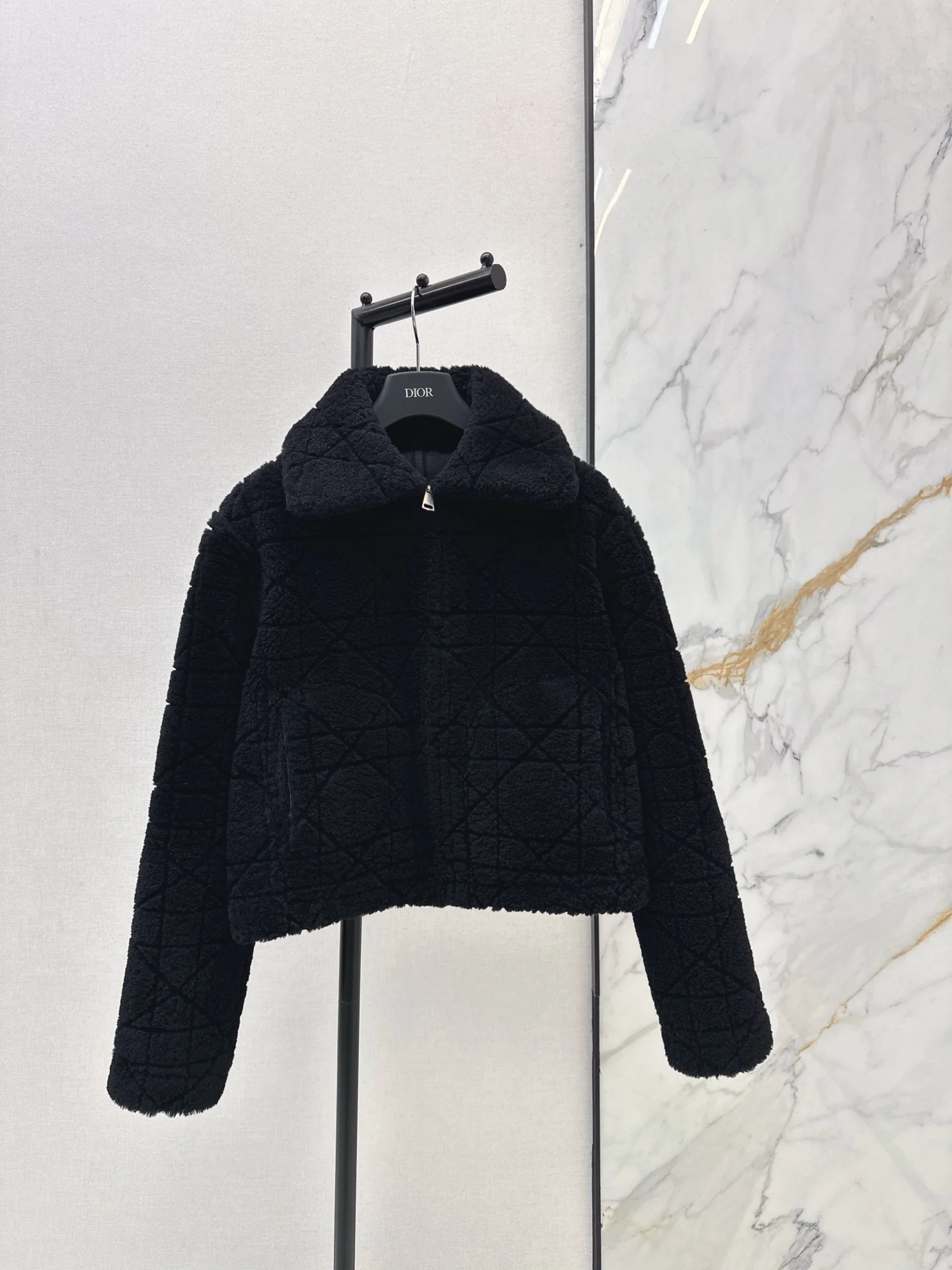 CD 26ss reversible fur jacket
