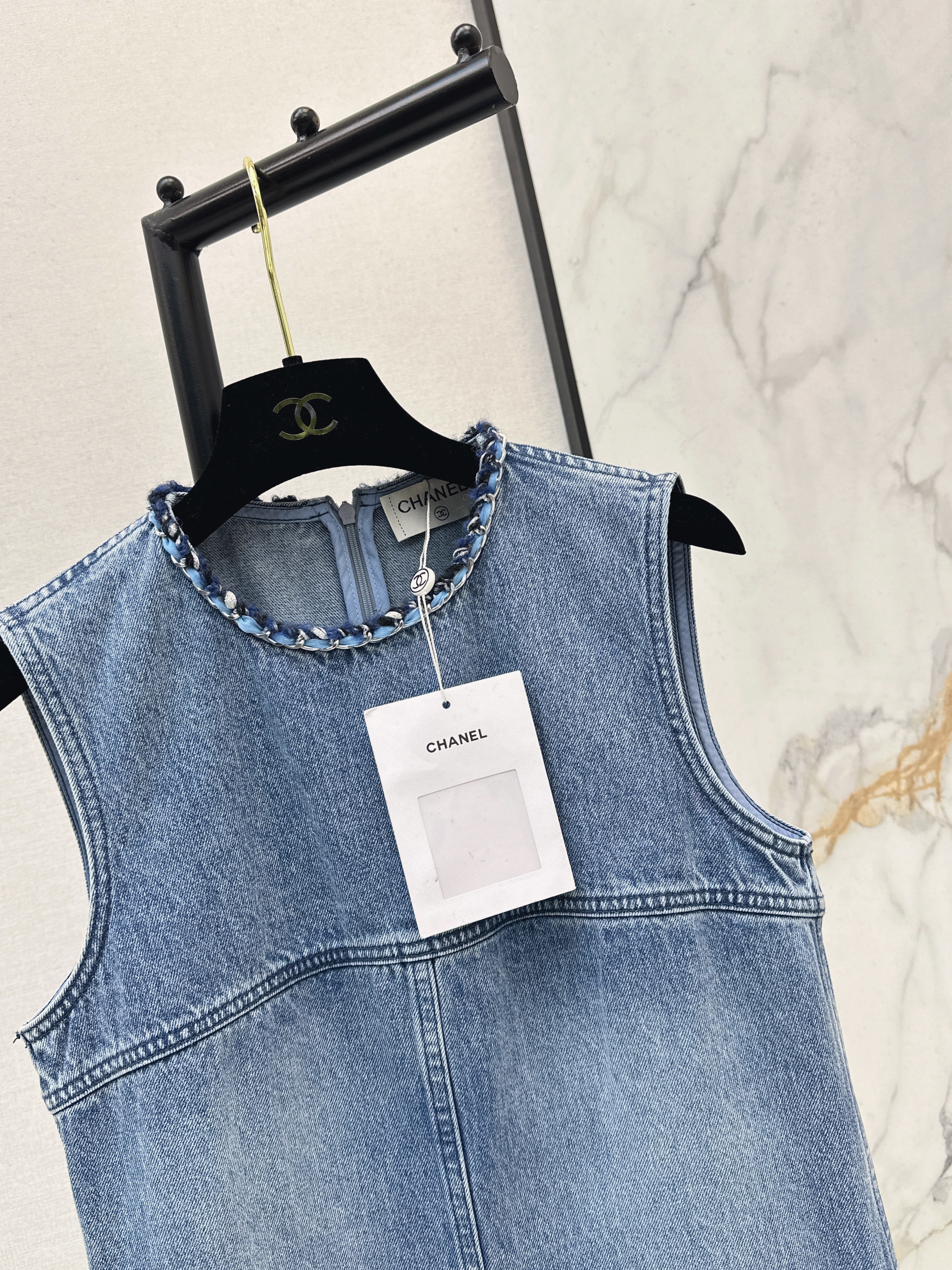 Chan 26ss denim dress