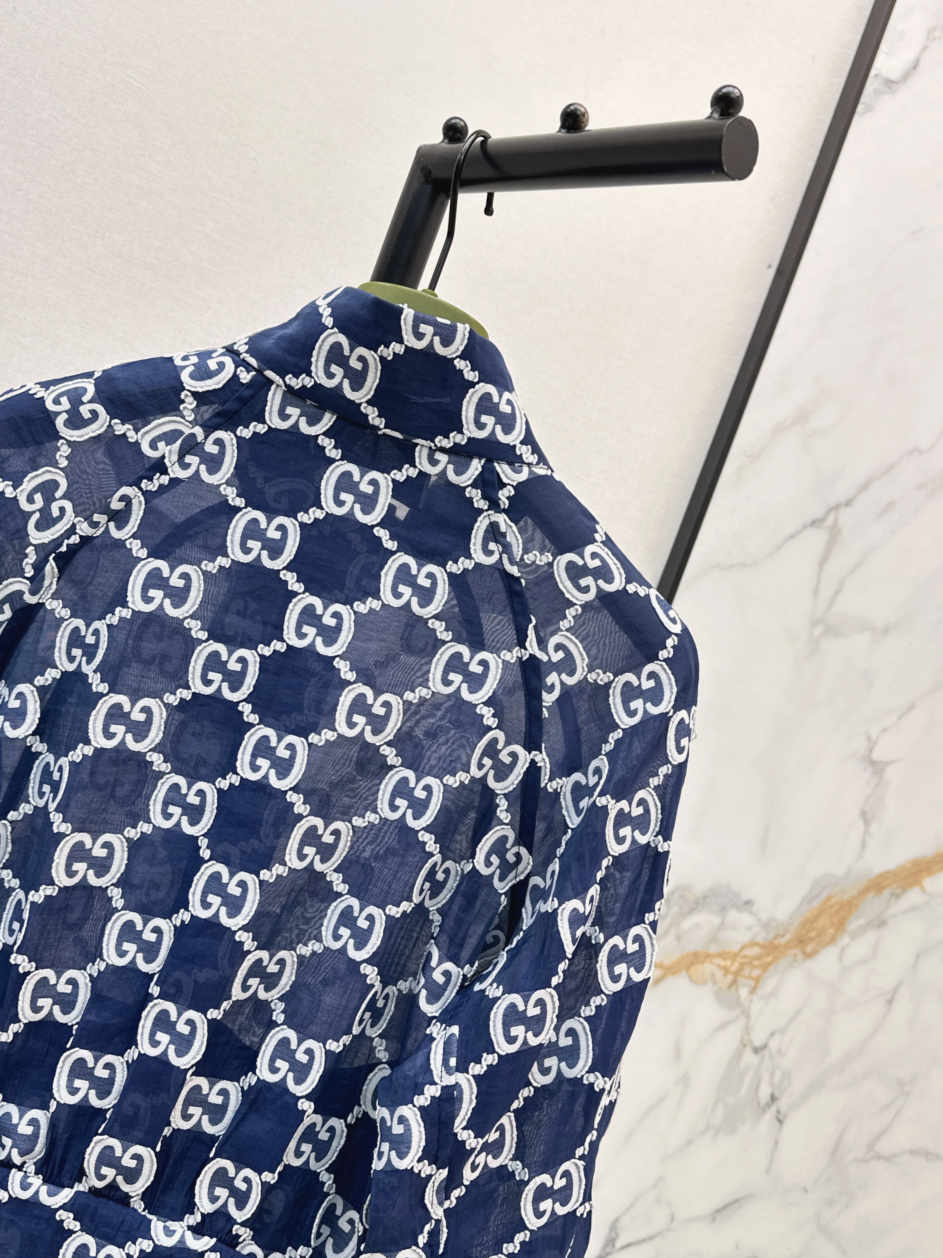Guc 26SS Monogram Print Cropped Jacket