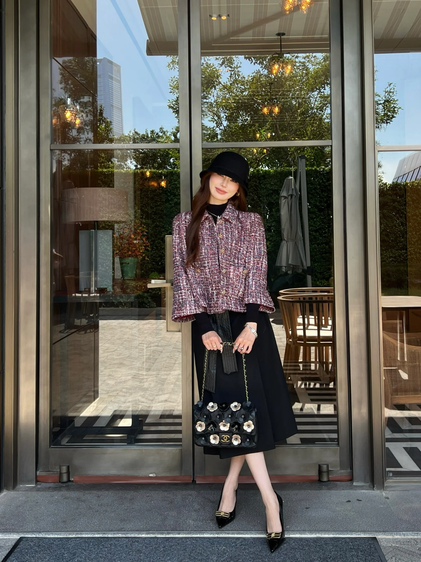 Chan 26ss tweed jacket