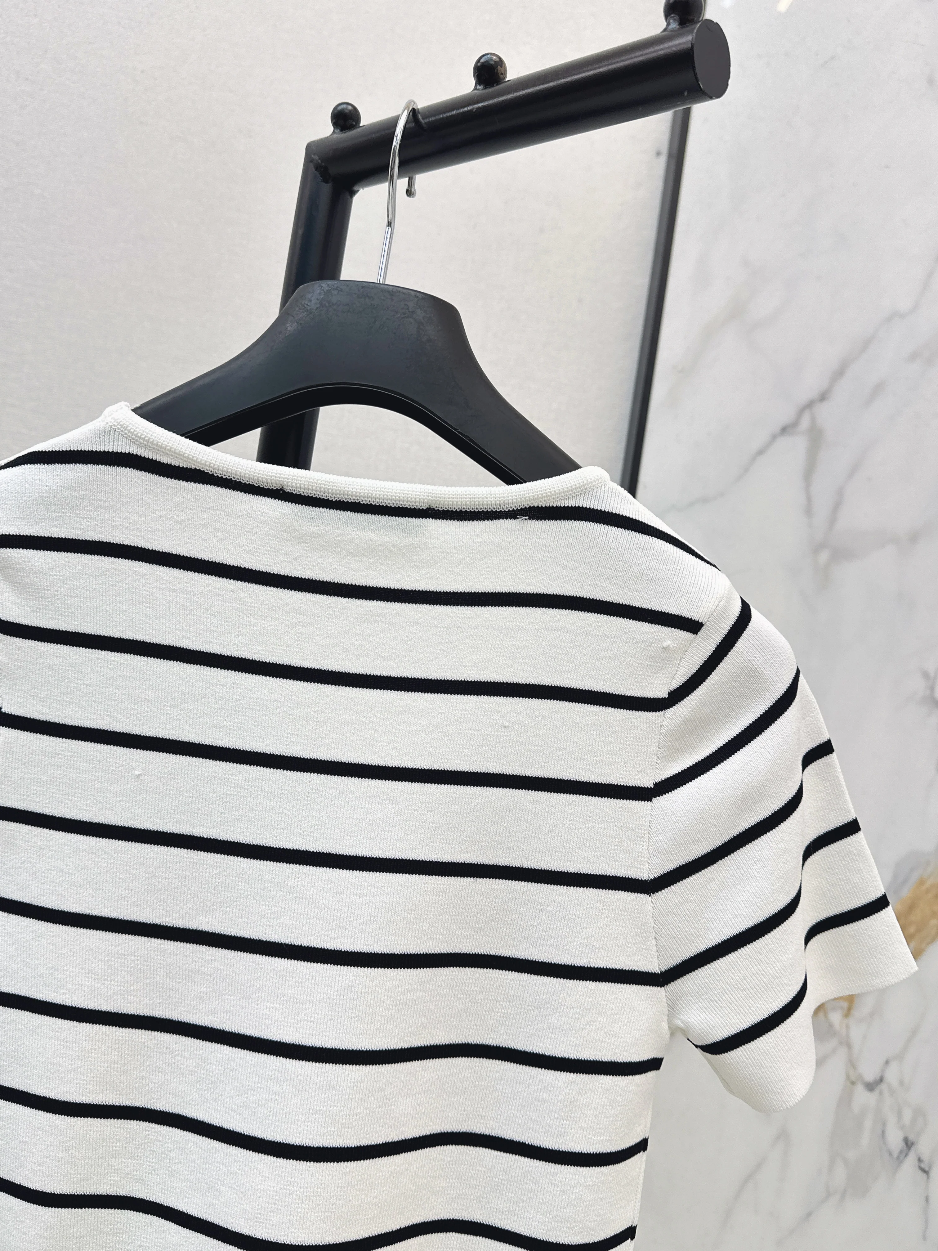 CD 26ss stripe knitwear