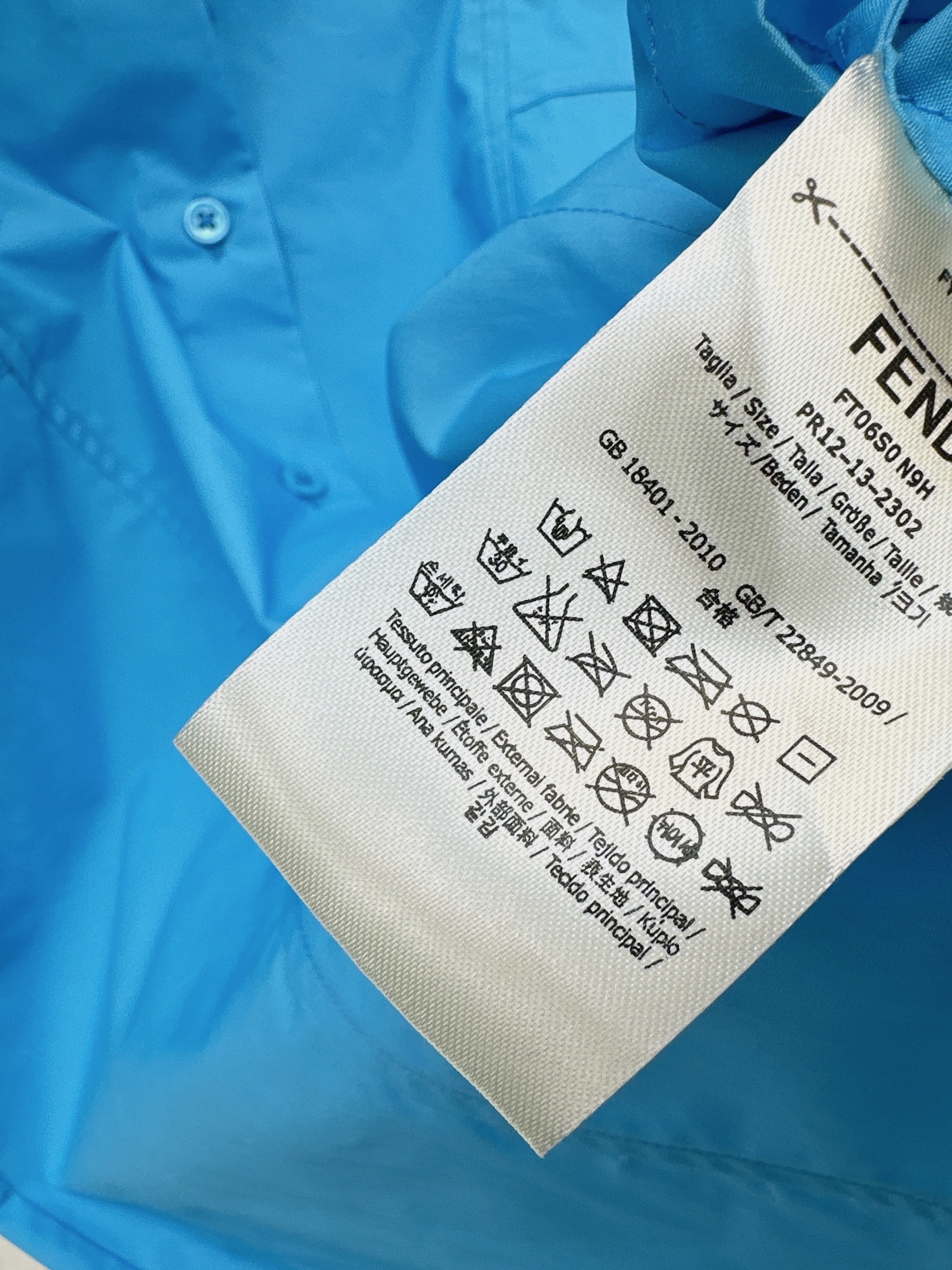 Fen 26ss shirt dress