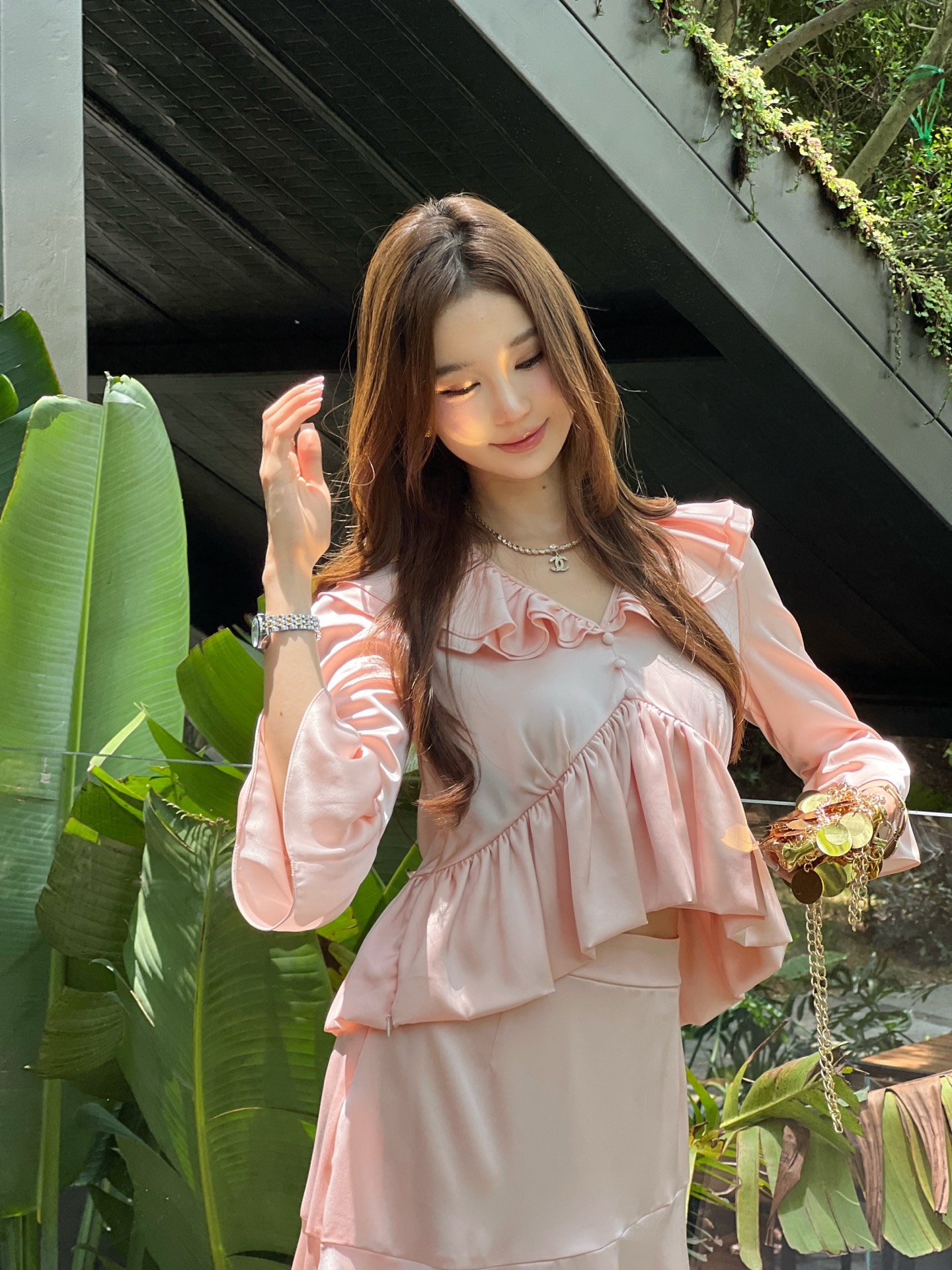 Chol 26ss ruffle top