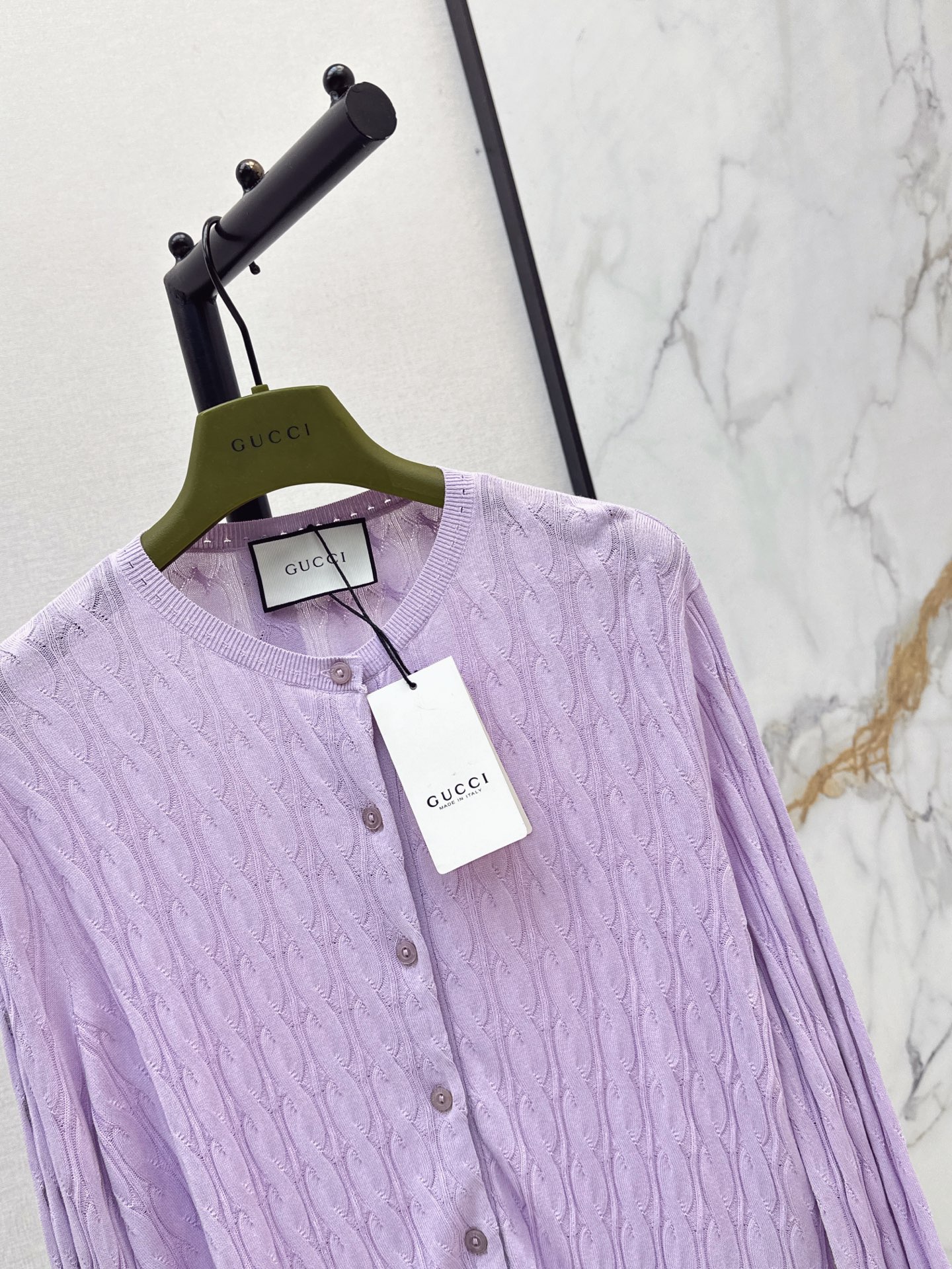 Guc 26ss knit cardigan