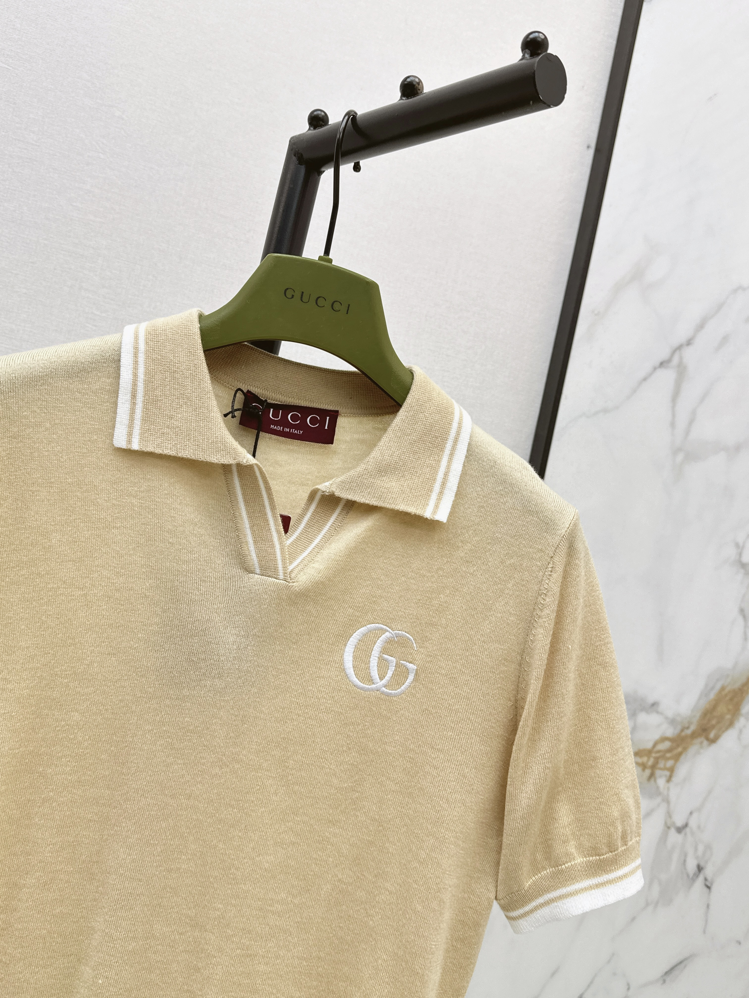 Guc 26ss embroidery knitwear