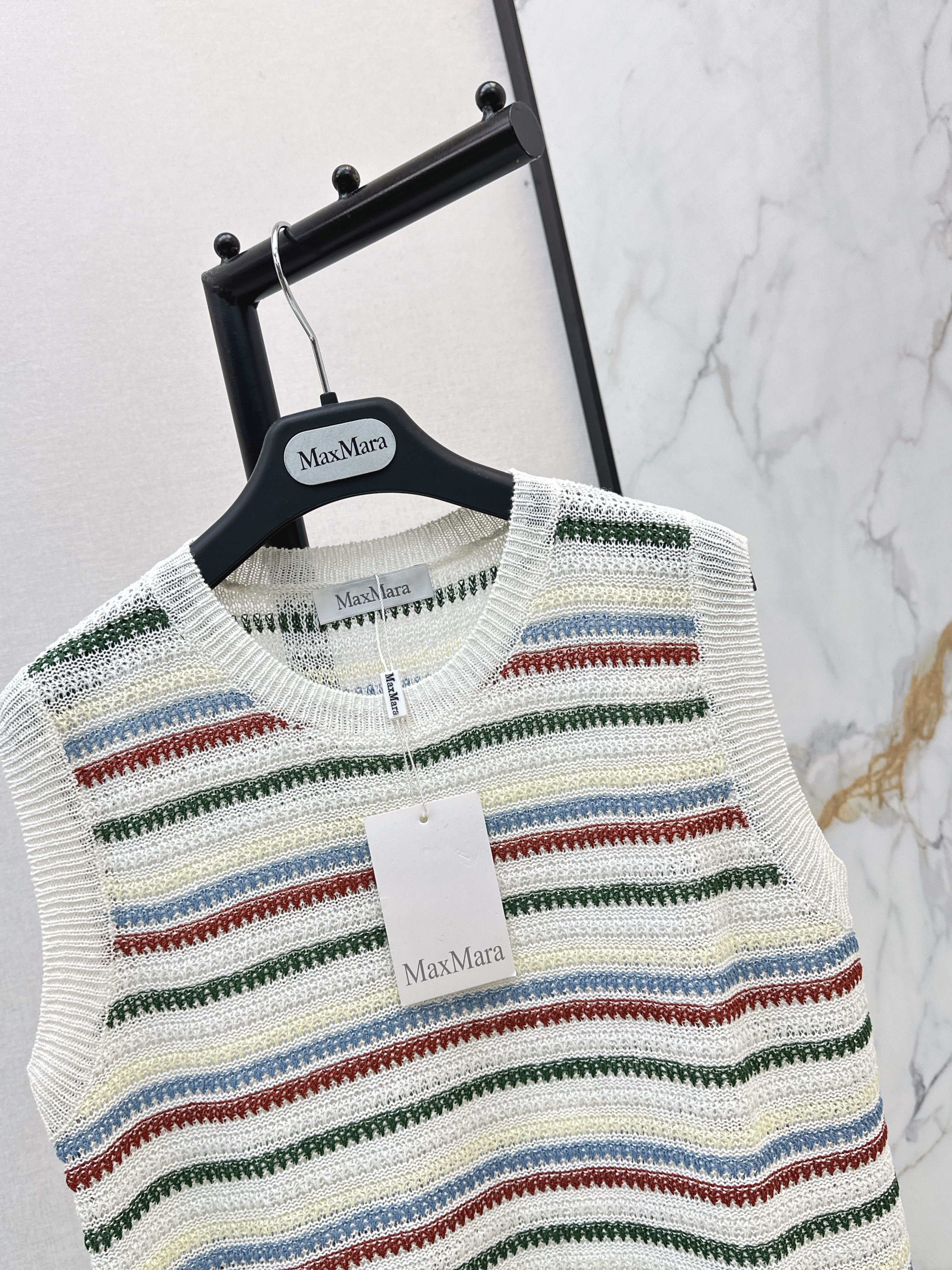 Max 26ss sleeveless knitwear