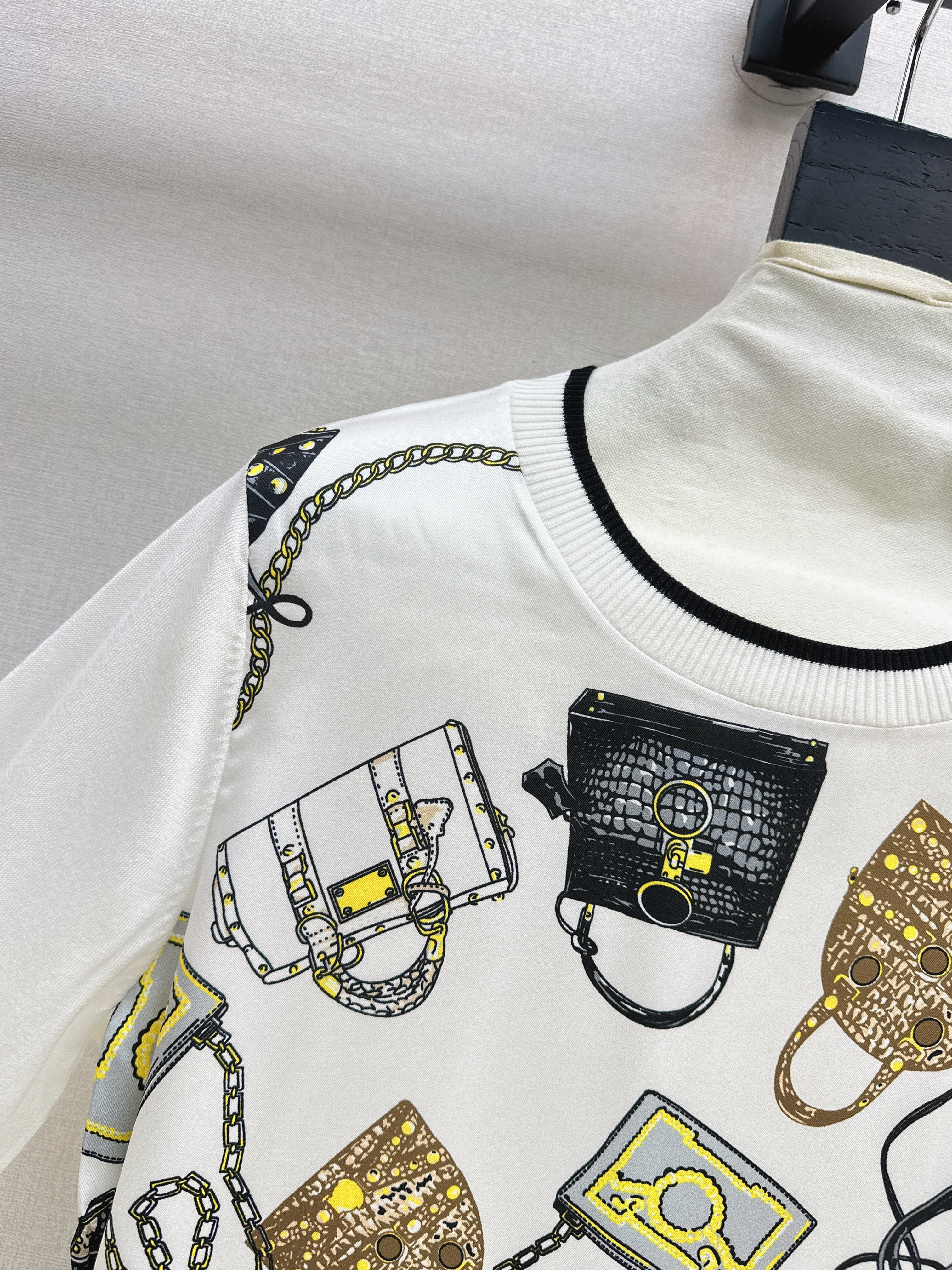 Her 26ss print knitwear