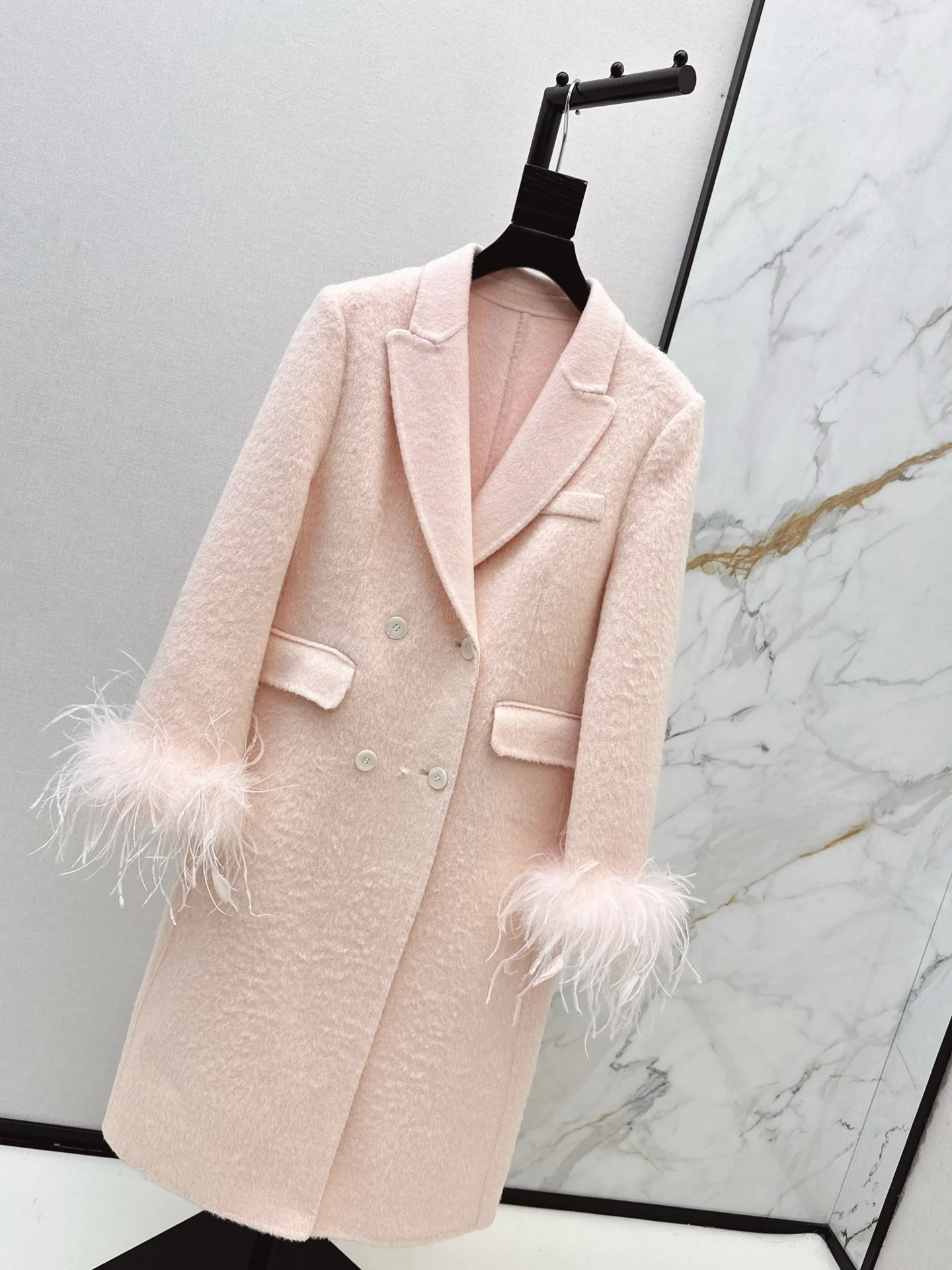 Miu 26ss woolen overcoats