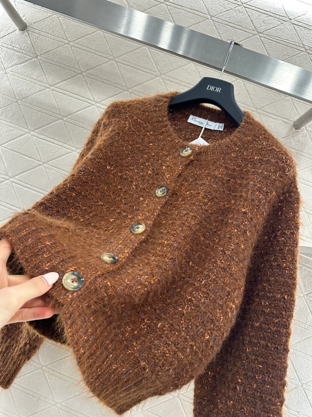 CD 26ss knitted cardigan