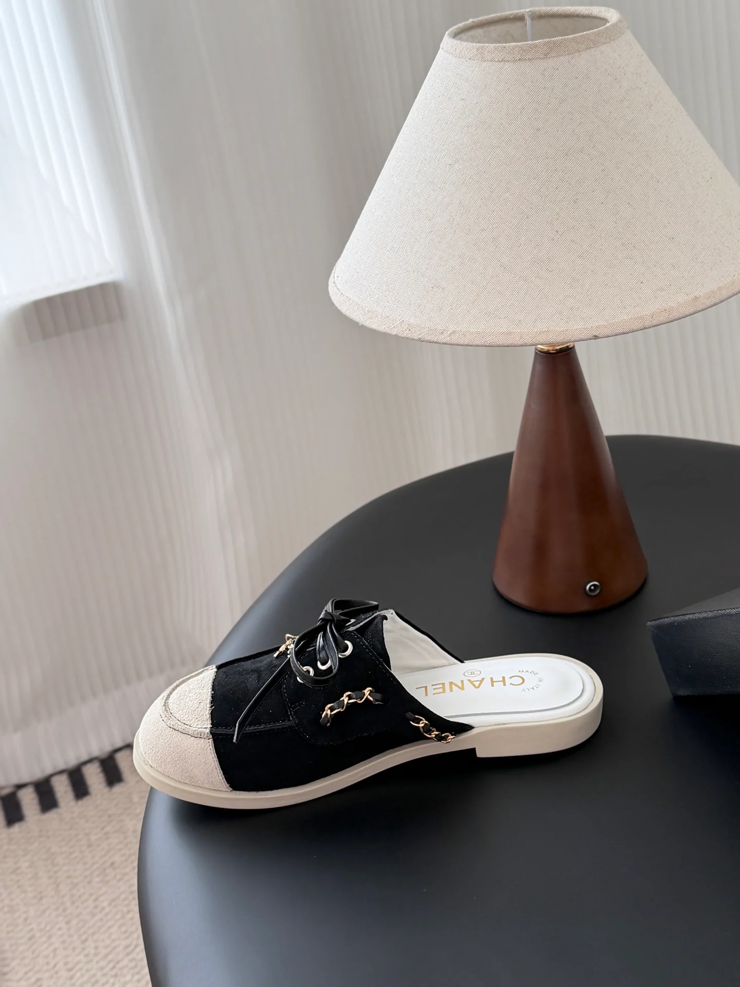 Chan 26ss slip-on shoes