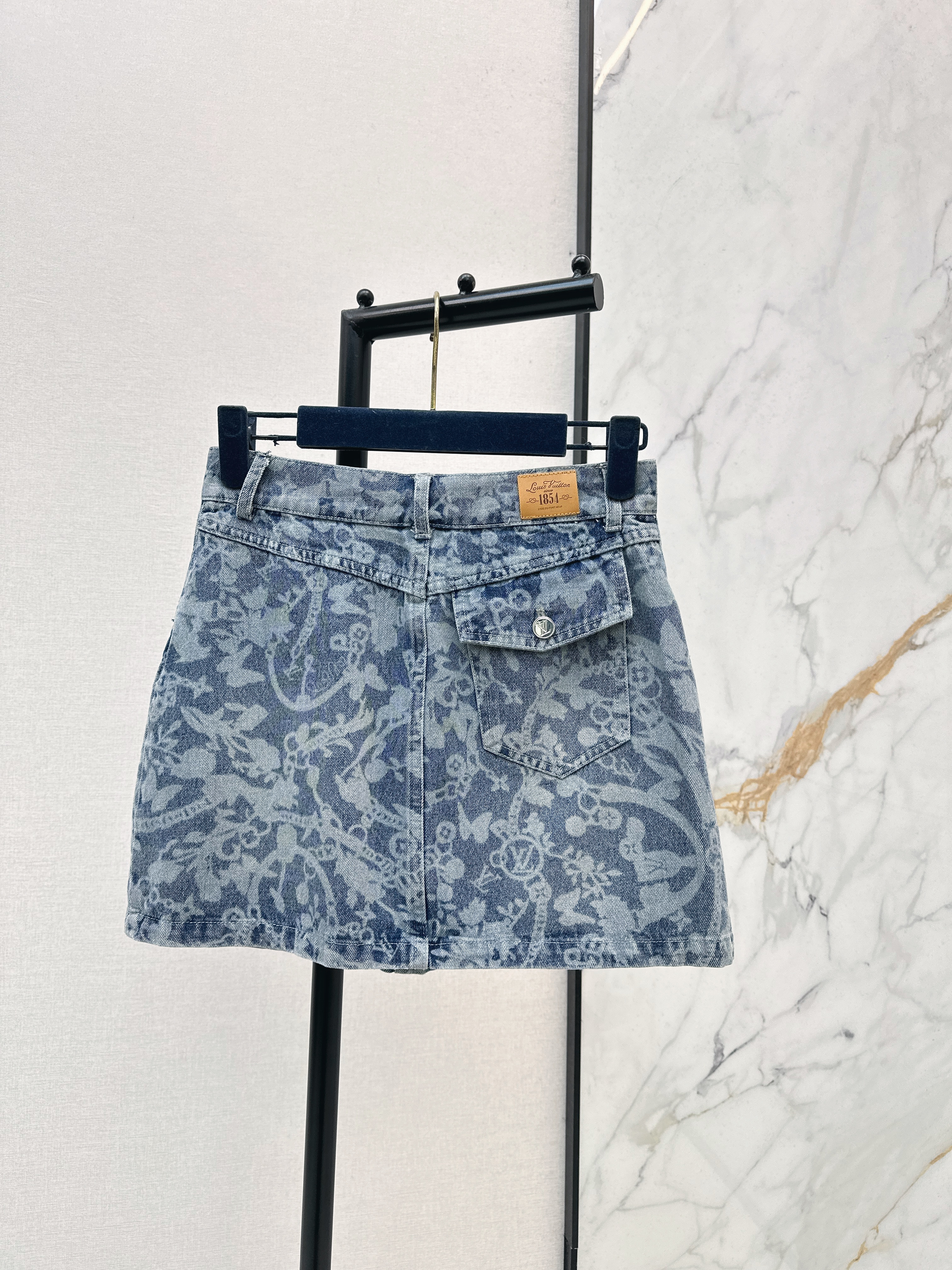 Loui 26ss denim skirt