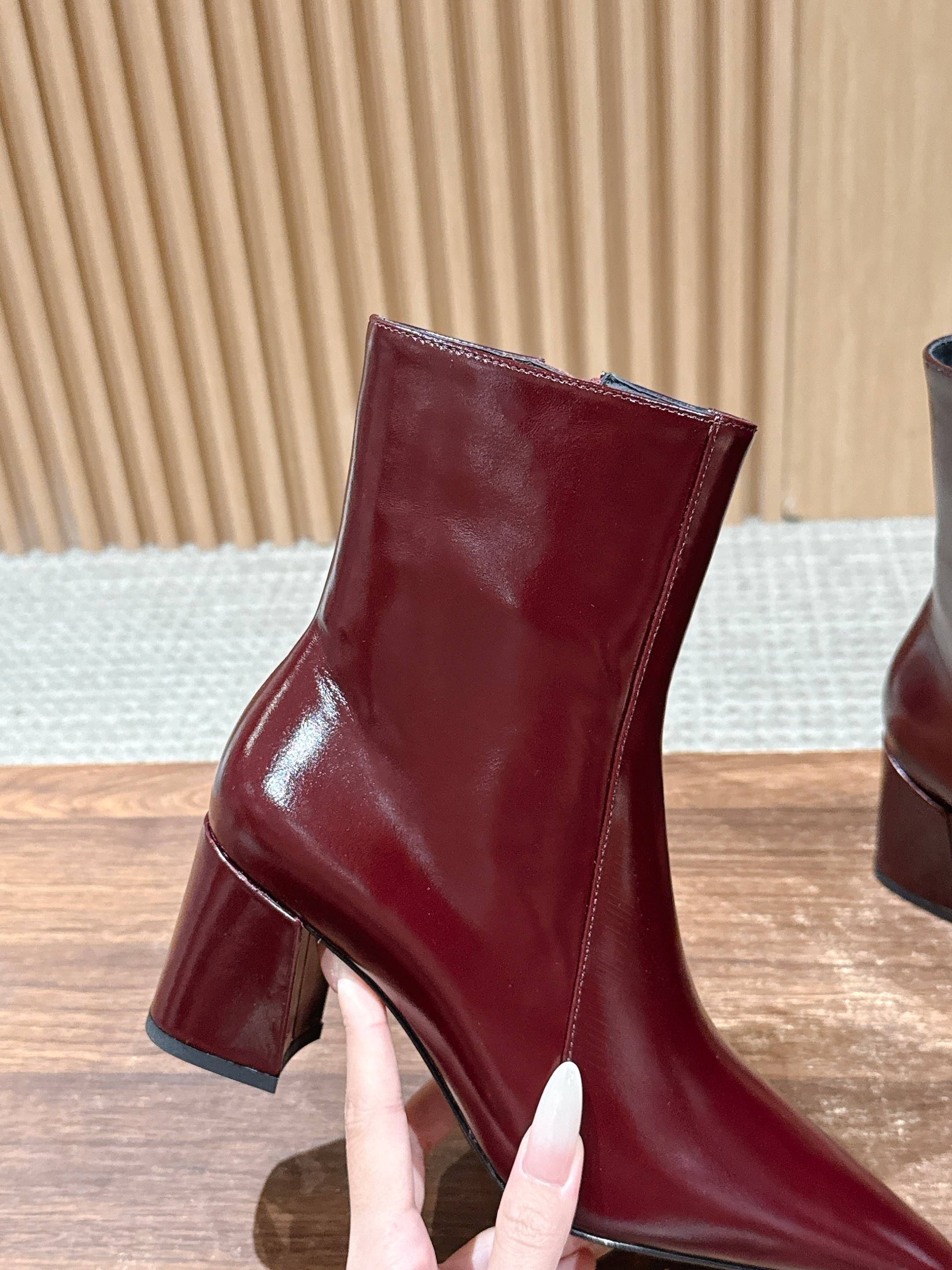 Sain 25fw ankle boots