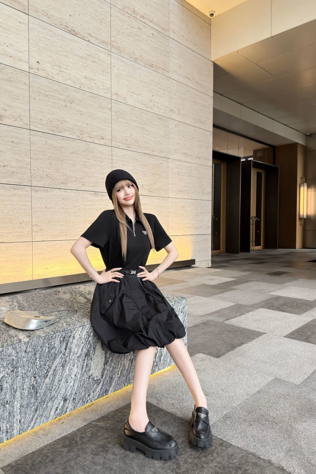 Pra 26ss polo contract dress