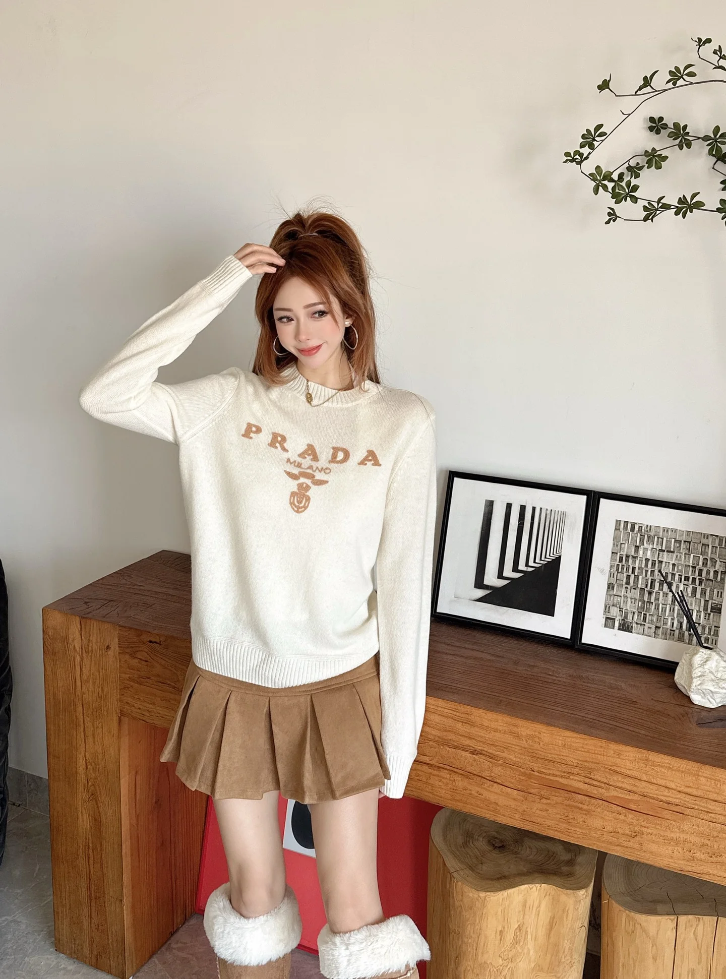 Prad 25fw pullover sweater