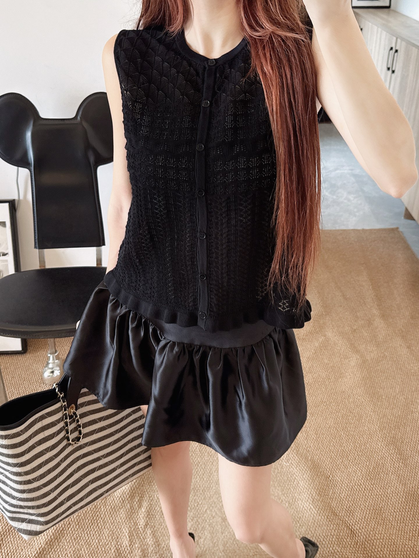 Max 26ss woven hollow vest