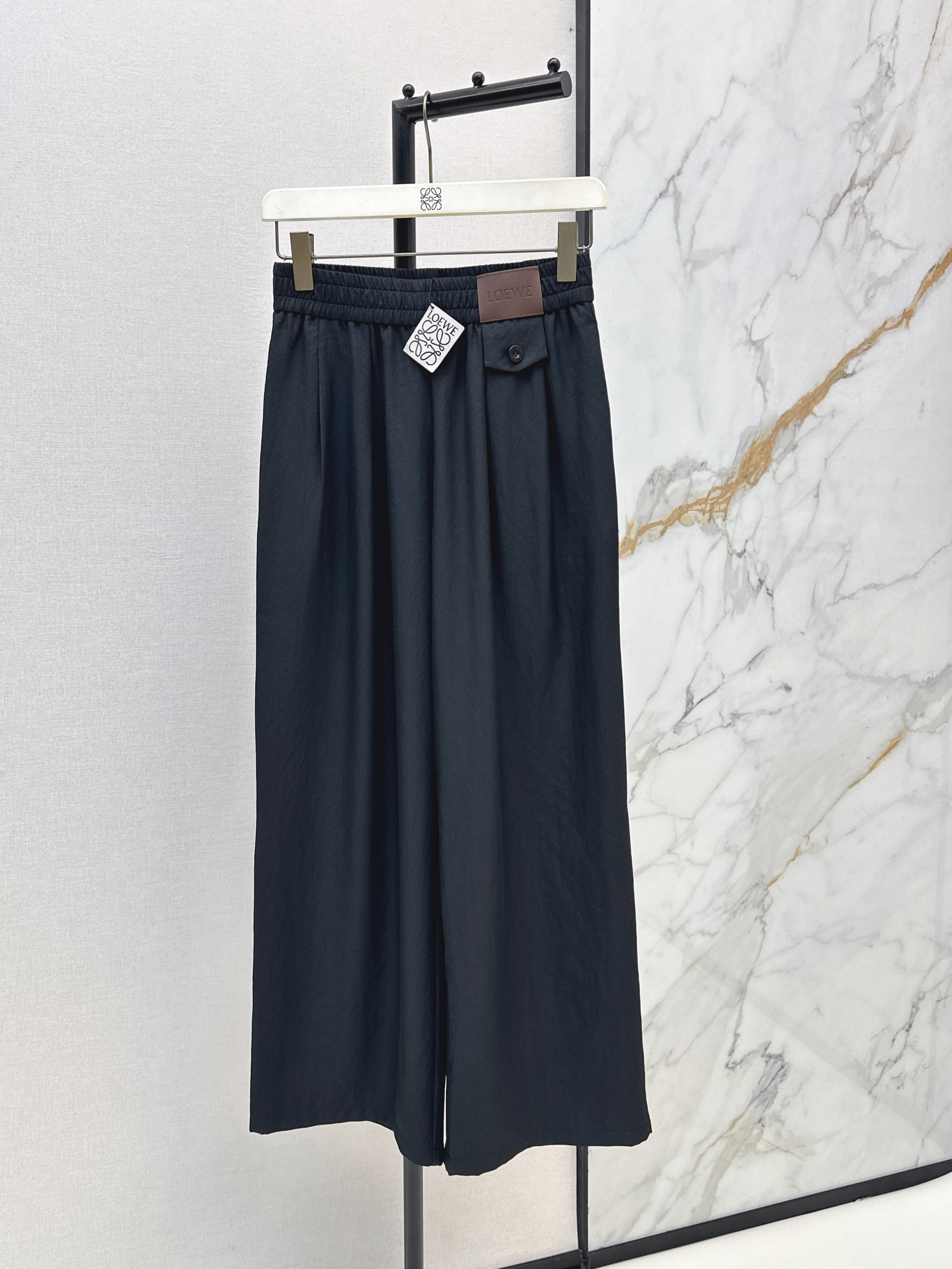 Loe 26ss straight-leg pants