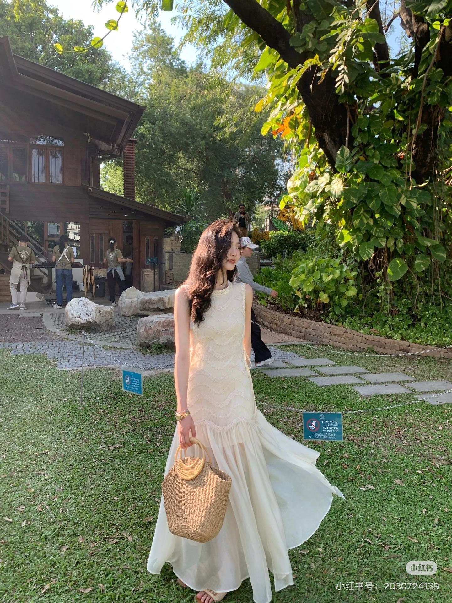 CD 26ss woven contract chiffon dress