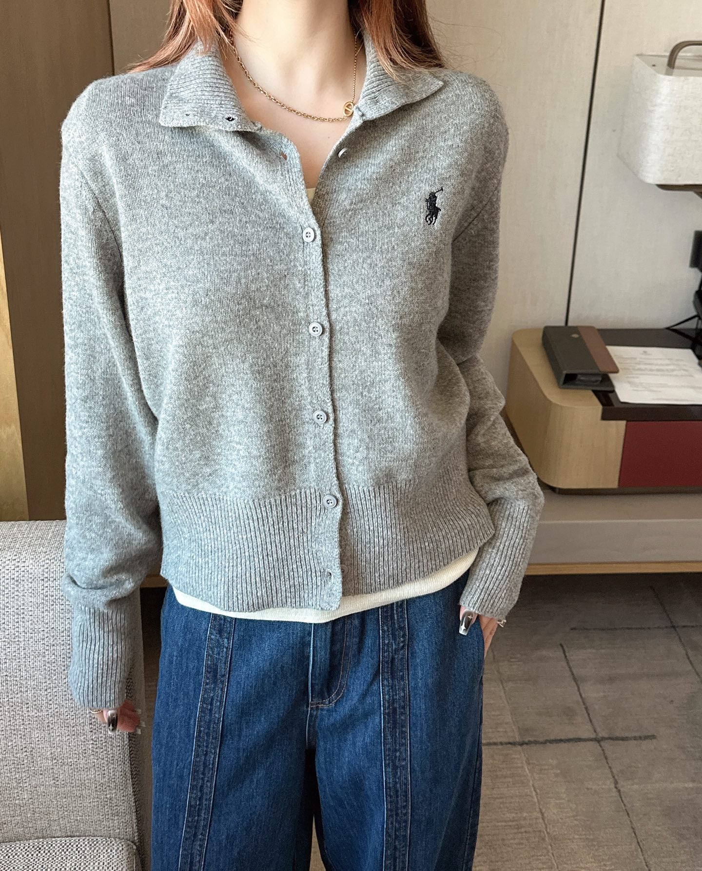 Ralp 25fw knit cardigan