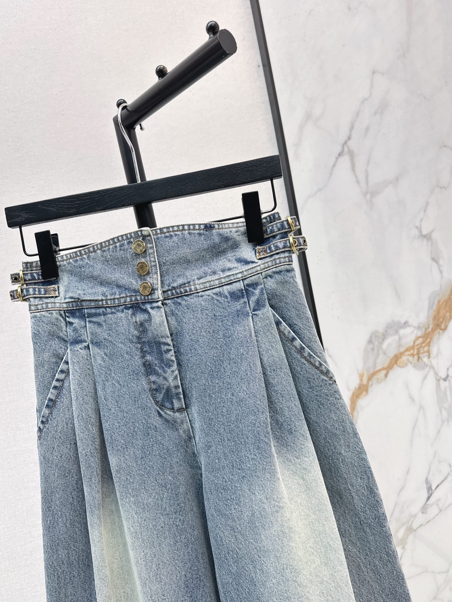 Zimm 26ss wide-leg jeans