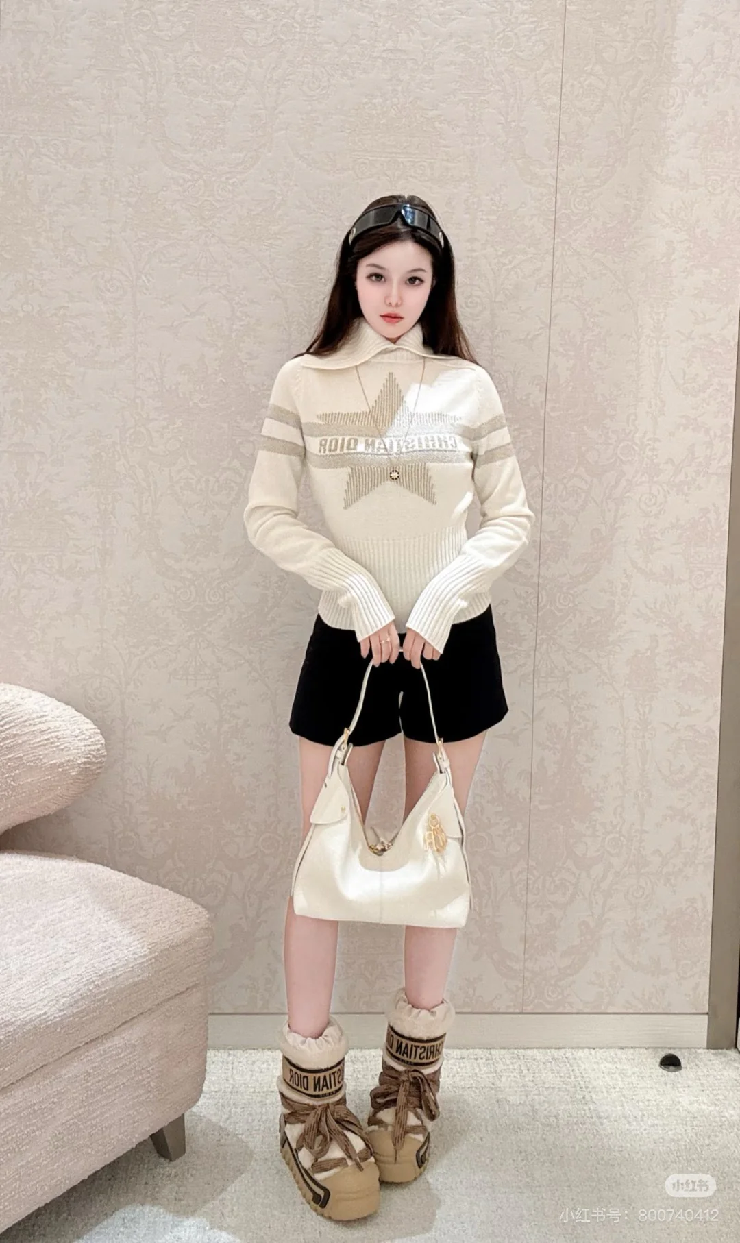 CD 25fw wool sweater