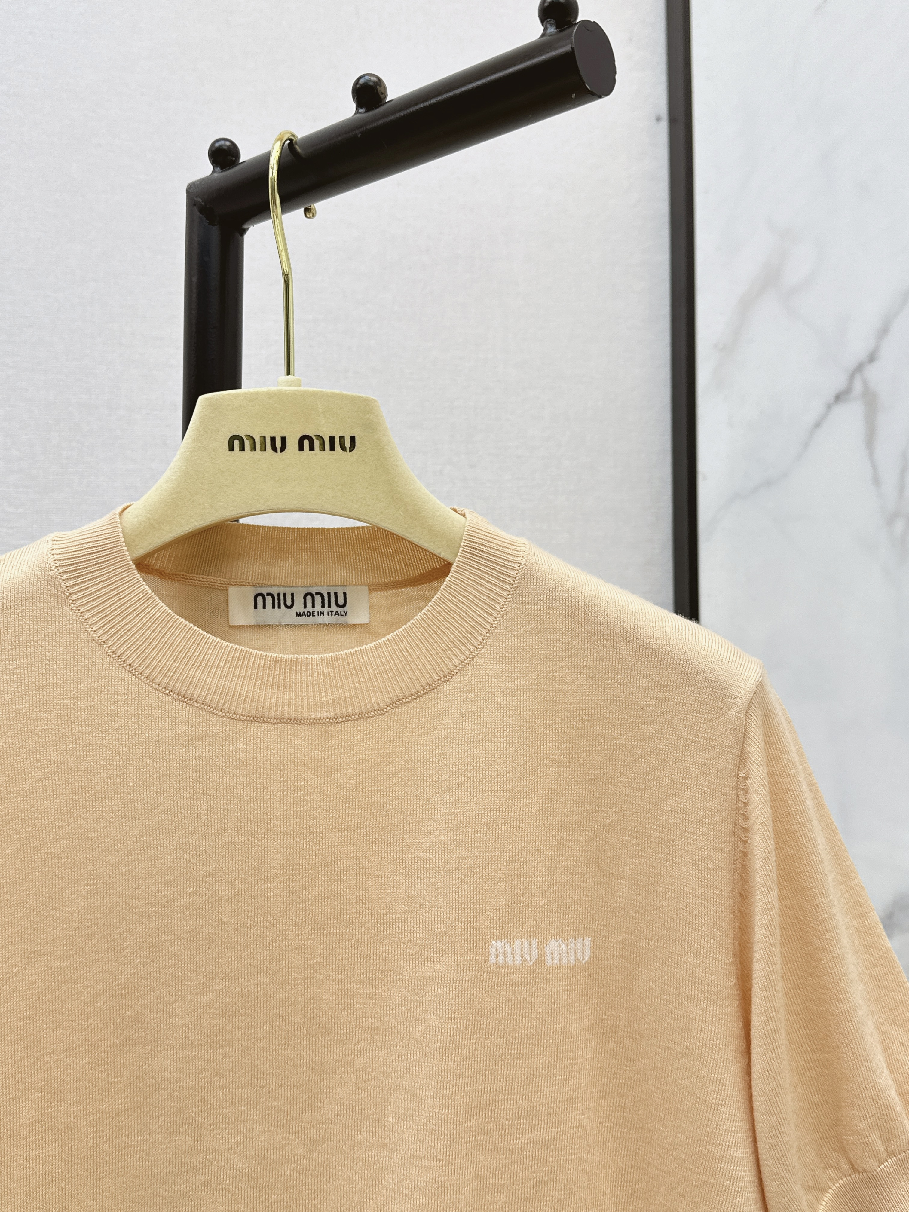 Miu 26ss contract lace knitwear