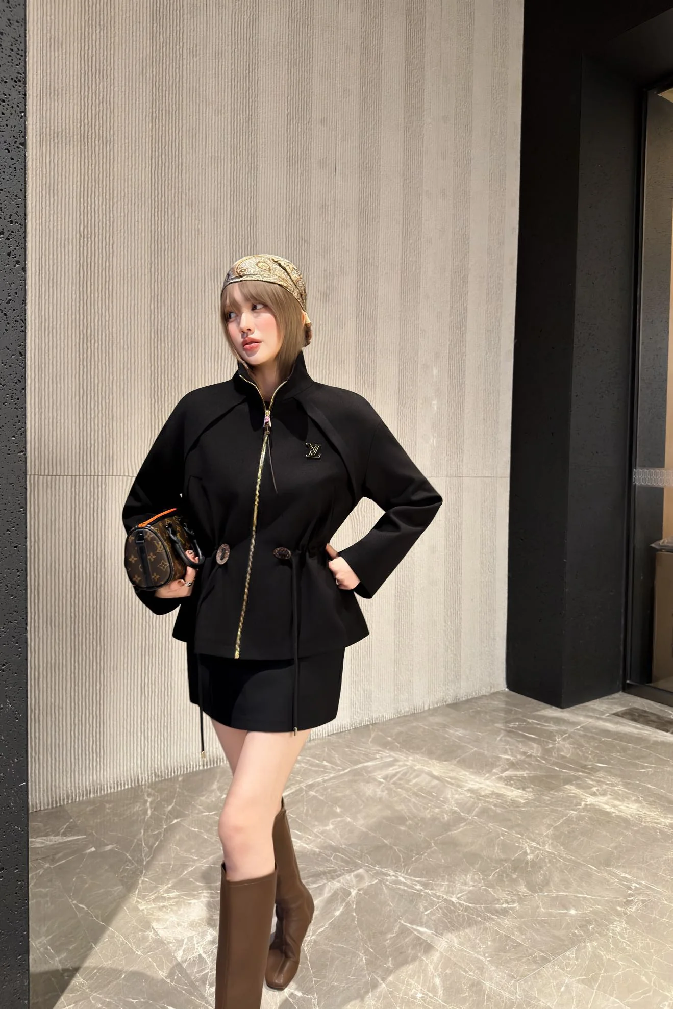 Louis 25fw drawstring jacket